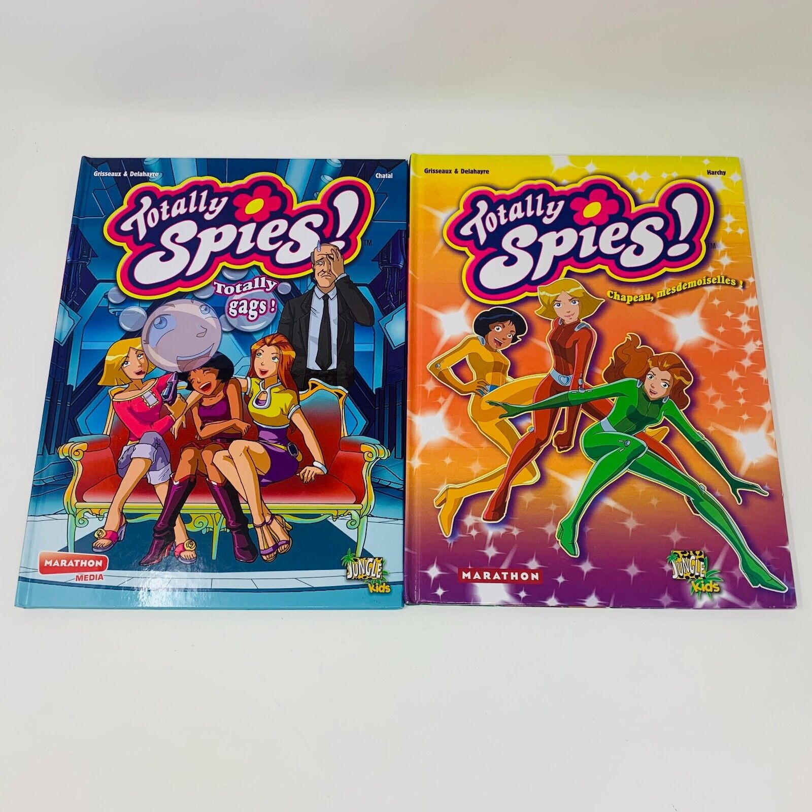 Totally Spies! #1 4 Lot de 2 Bandes Dessinées BD Jungle Grisseaux & Delahayre