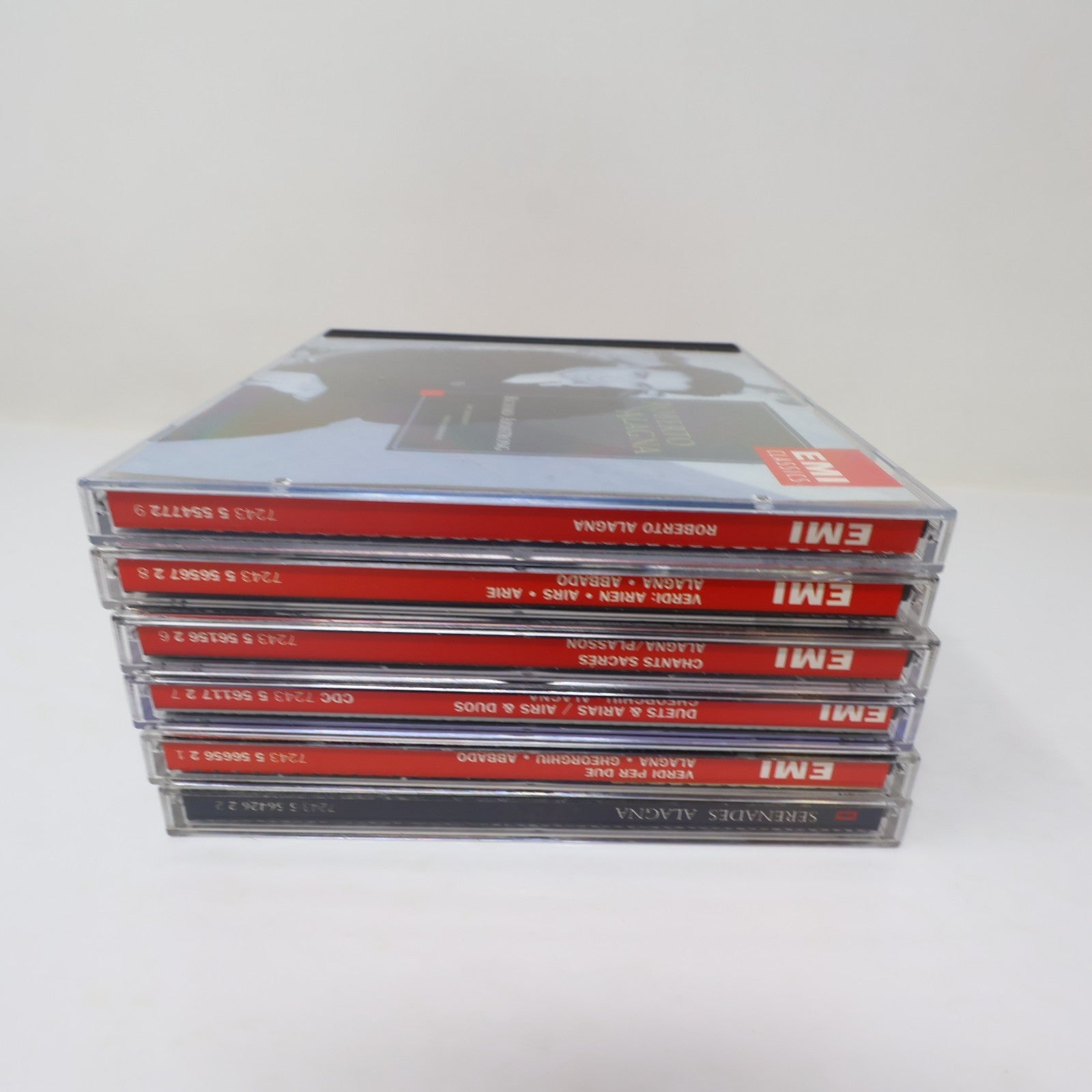 Roberto Alagna 6 CD Lot Serenades/Verdi Arias/Duets & Arias/Verdi Per Due