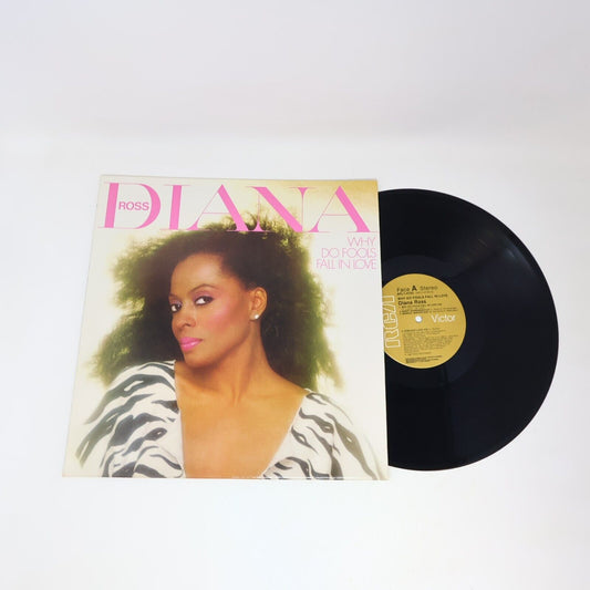 Diana Ross Why Do Fools Fall In Love LP Record Vinyl 1981 RCA Victor AFL1-4153