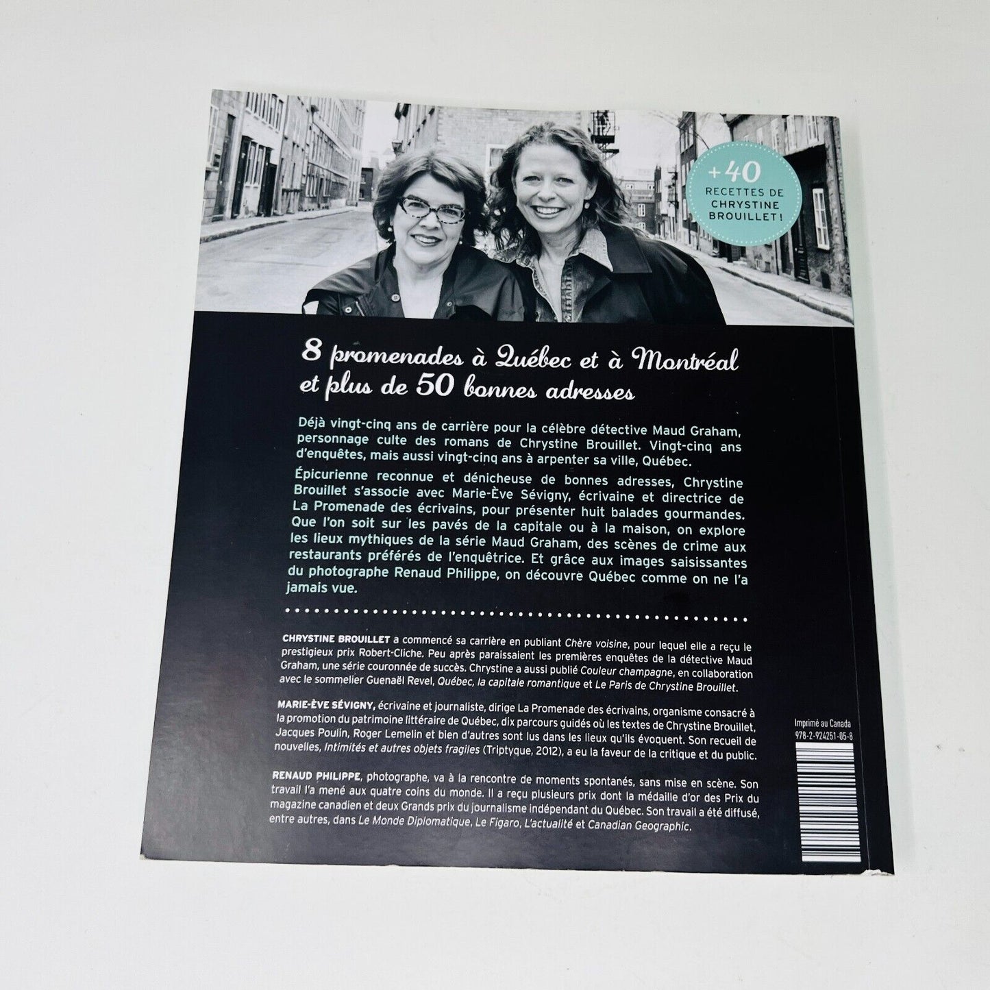 Sur la Piste de Maud Graham Promenades Gourmandises Chrystine Brouillet/Sévigny