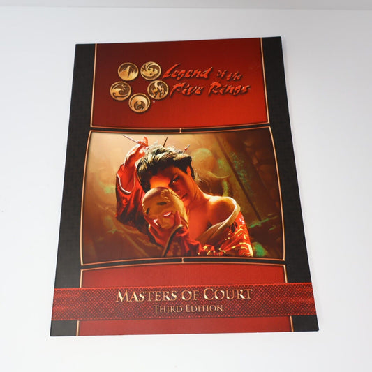 2008 Legend of the Five Rings Masters of Court L5R Fantasy RPG 3rd Ed AEG Book