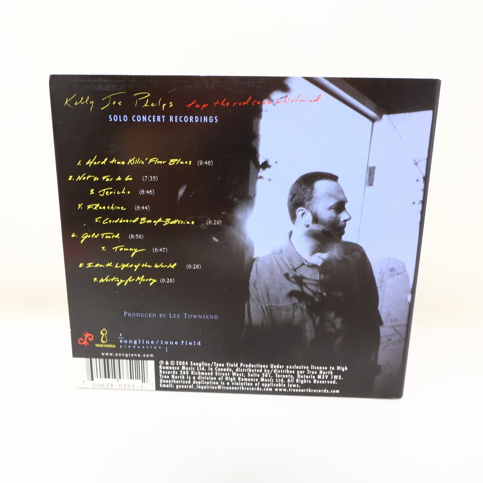Tap the Red Cane Whirlwind CD Kelly Joe Phelps True North 2004 Jazz Rock TND 351