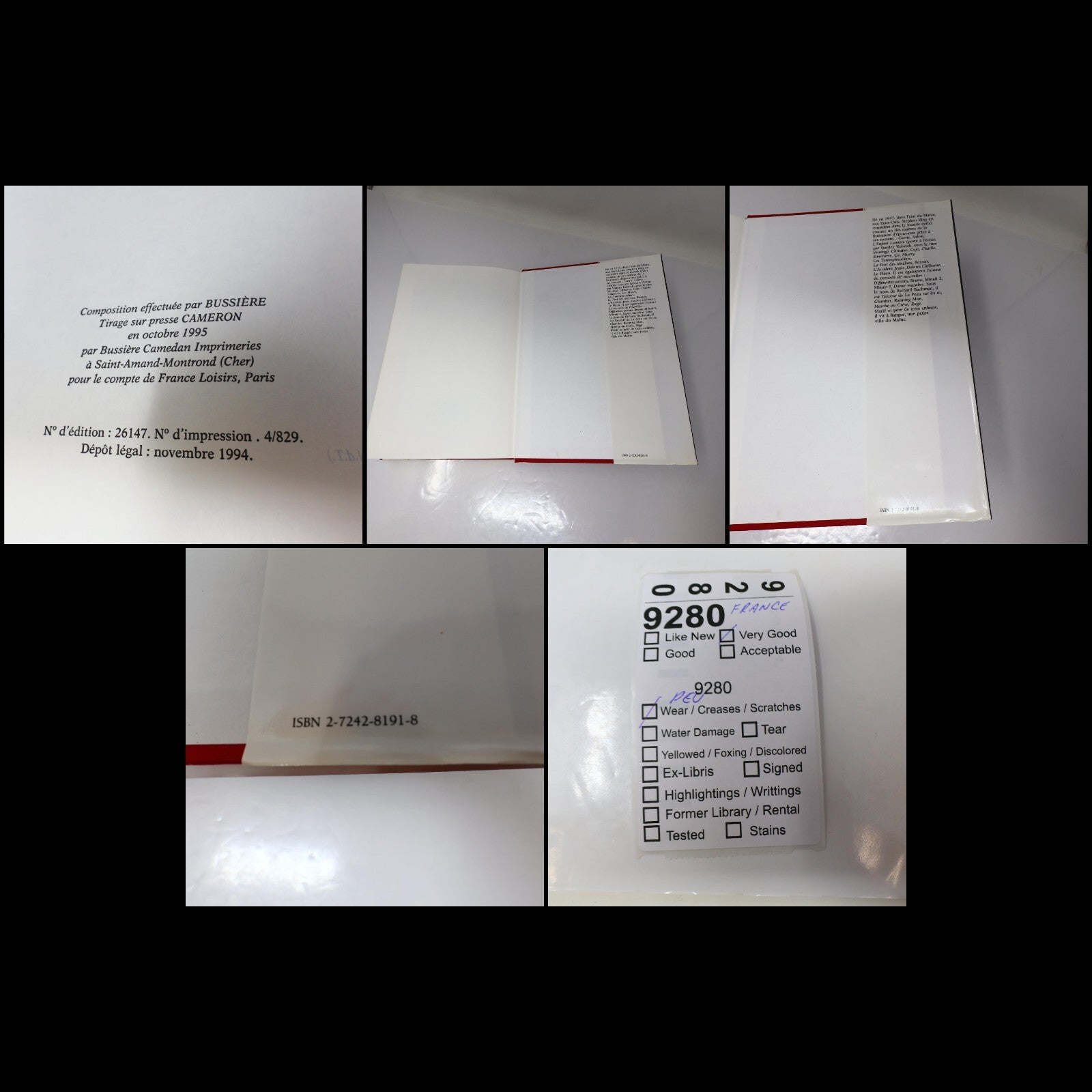 La Tour Sombre #1-2-3 Stephen King France Loisirs Pistolero/Trois Cartes Omnibus