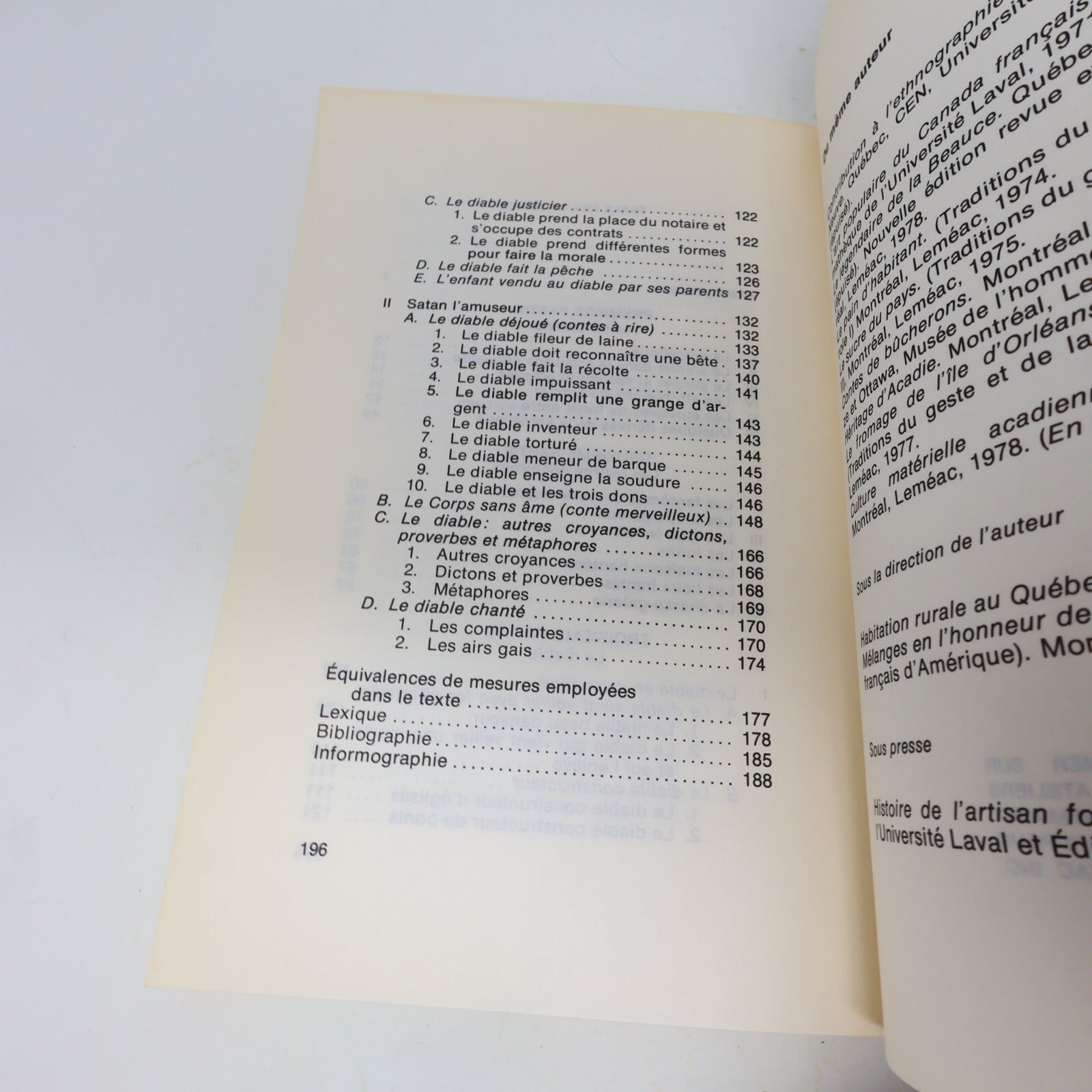 1978 Le Légendaire de la Beauce Jean-Claude Dupont Leméac Folklore Québec Livre