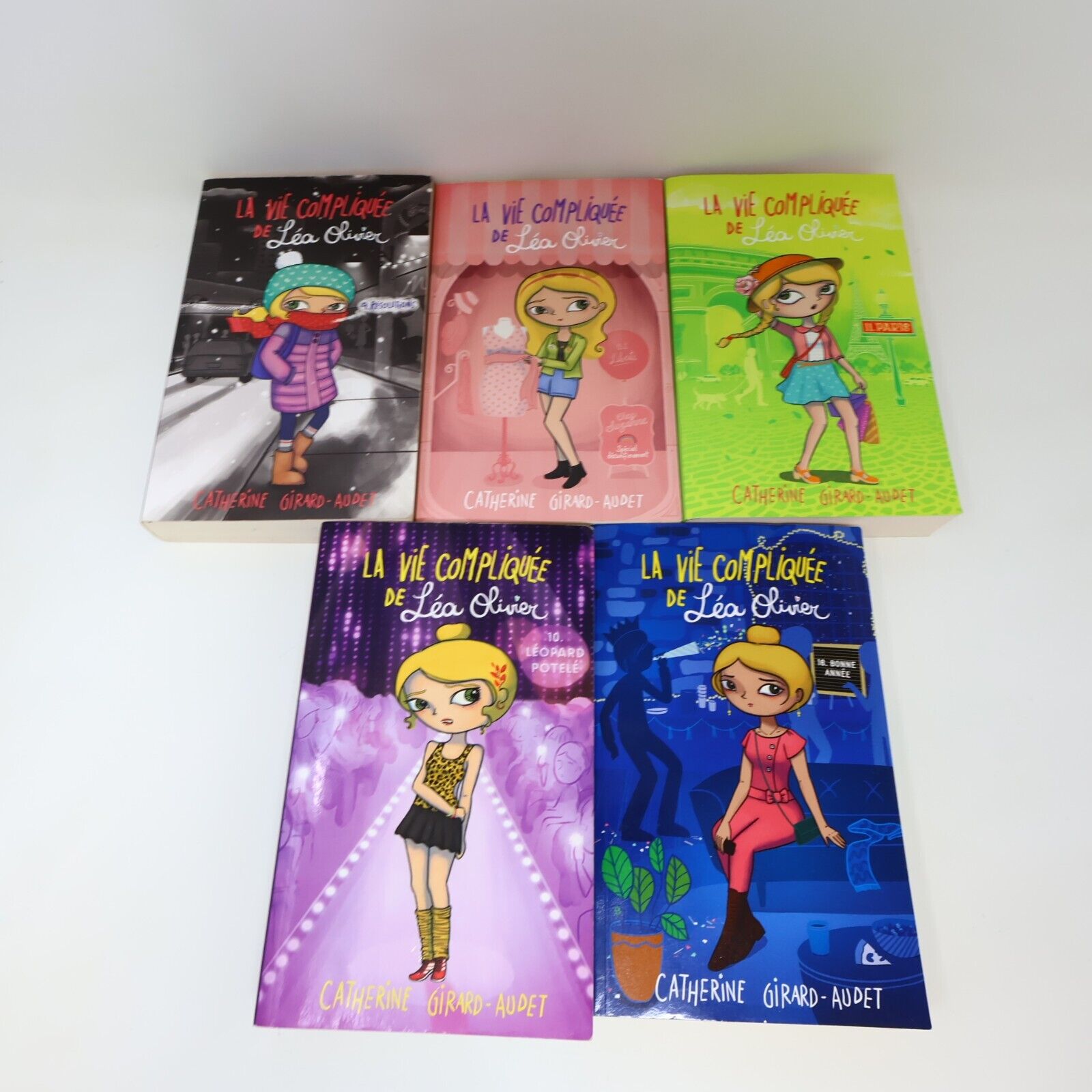 Lot 16 Livres La Vie Compliquée de Léa Olivier Catherine Girard-Audet Français