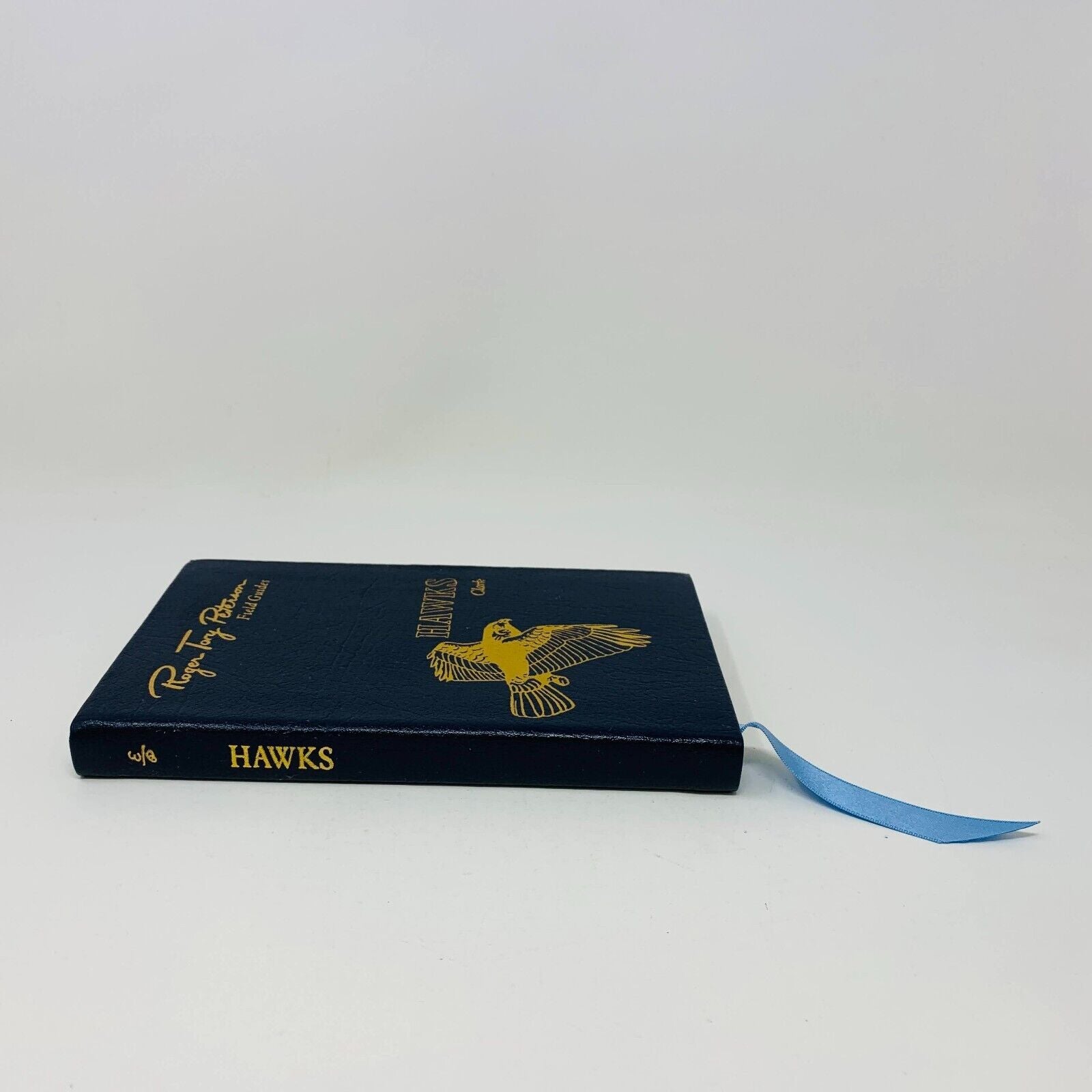 1987 Hawks Roger Tory Peterson Field Guide Collector's Ed Leather Bound Clark