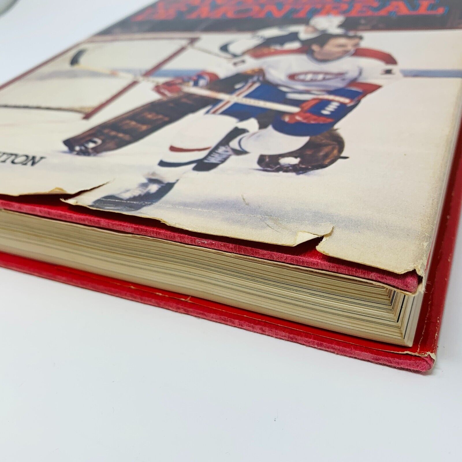 1981 Les Canadiens de Montréal Une Dynastie de Hockey Signé Claude Mouton Livre