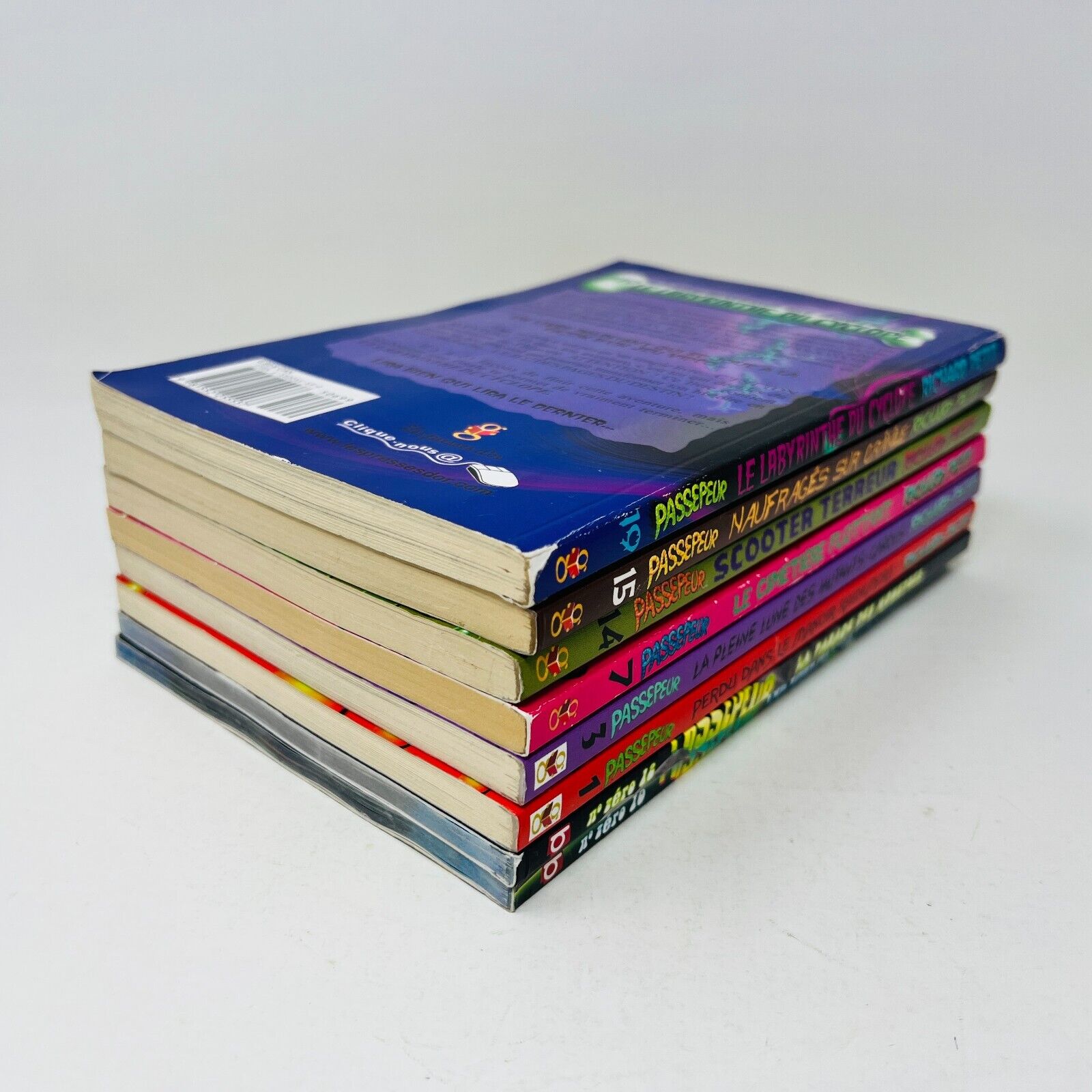 8x Votre Passepeur Horrible Cauchemar/Zéro 2 Livres Signés par Richard Petit Lot