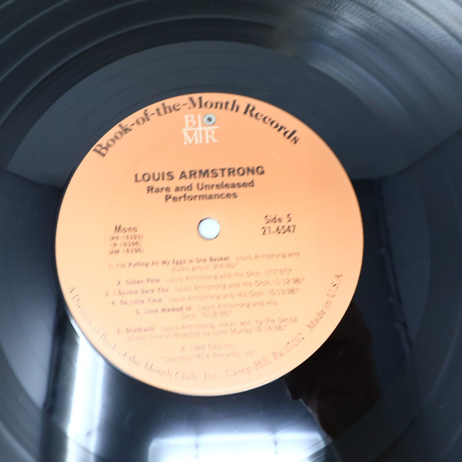 Louis Armstrong ‎Rare And Unreleased Performances 4 LP Vinyl Record 1982 21-6547