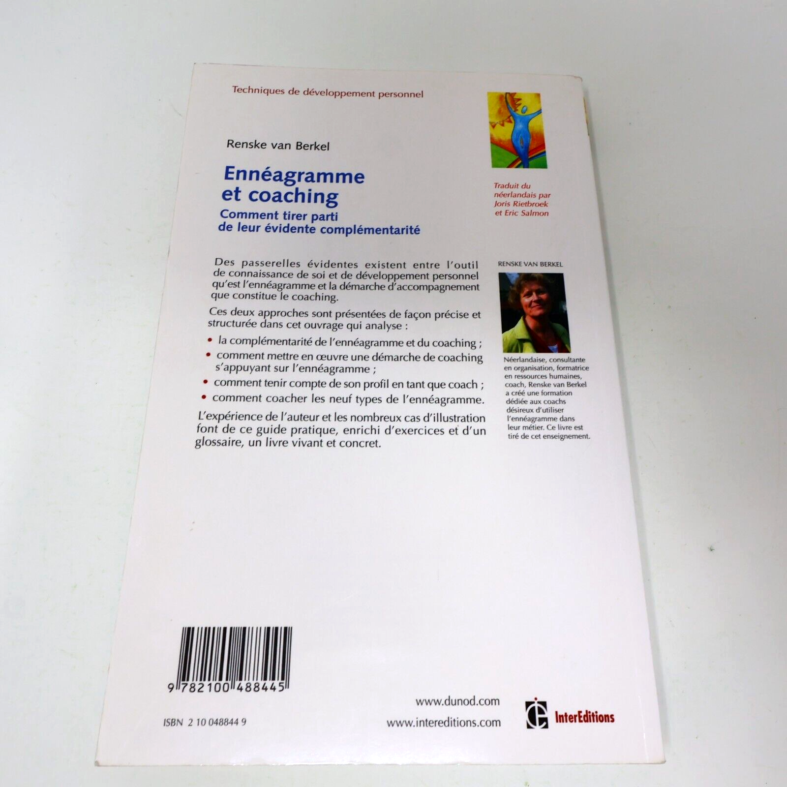 2005 Ennéagramme et Coaching Renske Van Berkel Croissance Personnelle Dunod PB