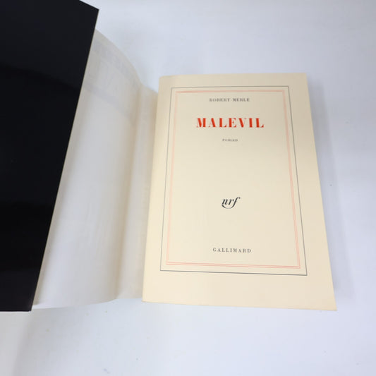 1972 Malevil Robert Merle Gallimard Science-Fiction Post-Apocalyptique Dystopie