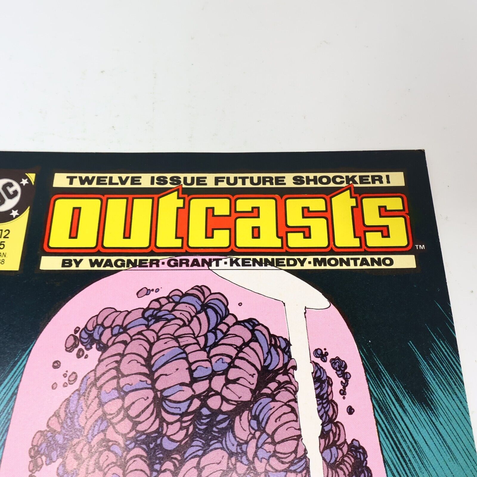 Lot 4 Comics Outcasts #9-12 Wagner/Grant/Kennedy/Montano DC 1988 80s