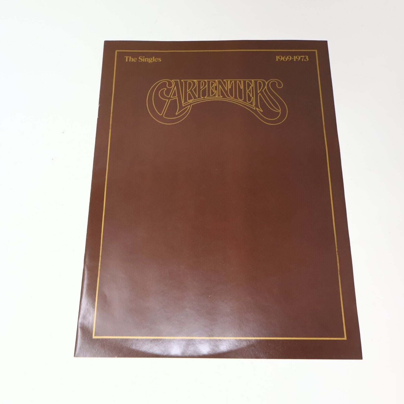 Carpenters The Singles 1969-1973 LP Vinyl Record SP 3601 A&M Top Of The World