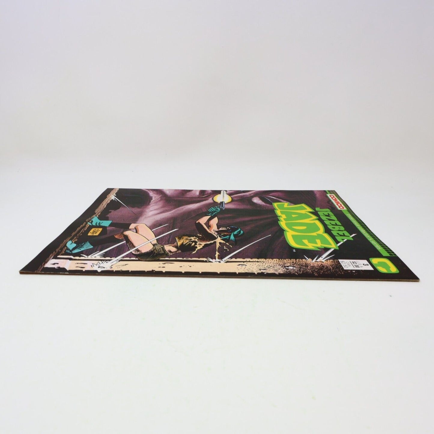 1988 Jezebel Jade #3 Adam Kubert Comico Part of Collector's Series 1980s