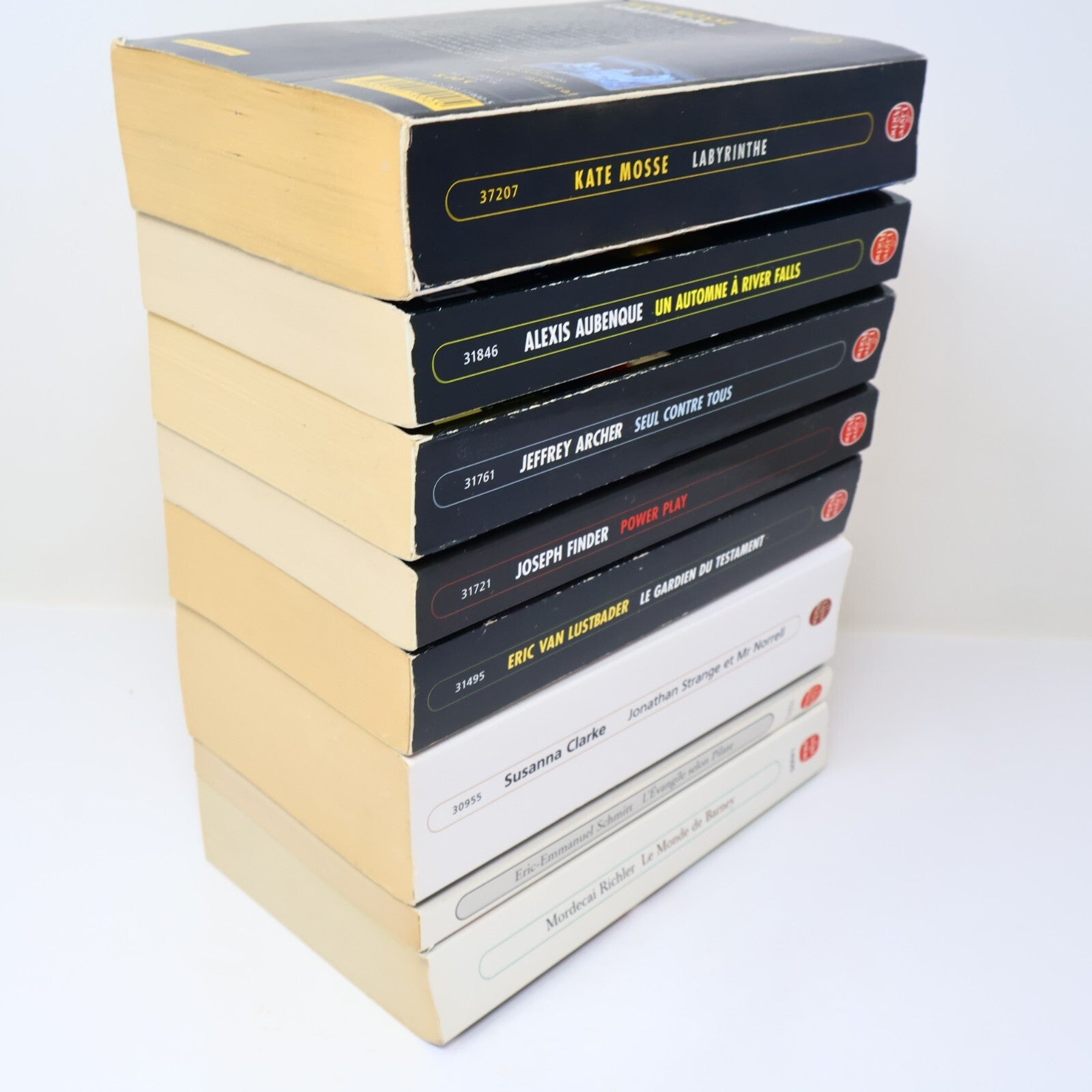 Crime et Mystère Policier Thriller Lot 8 Livres Poche Clarke/Mosse/Finder French