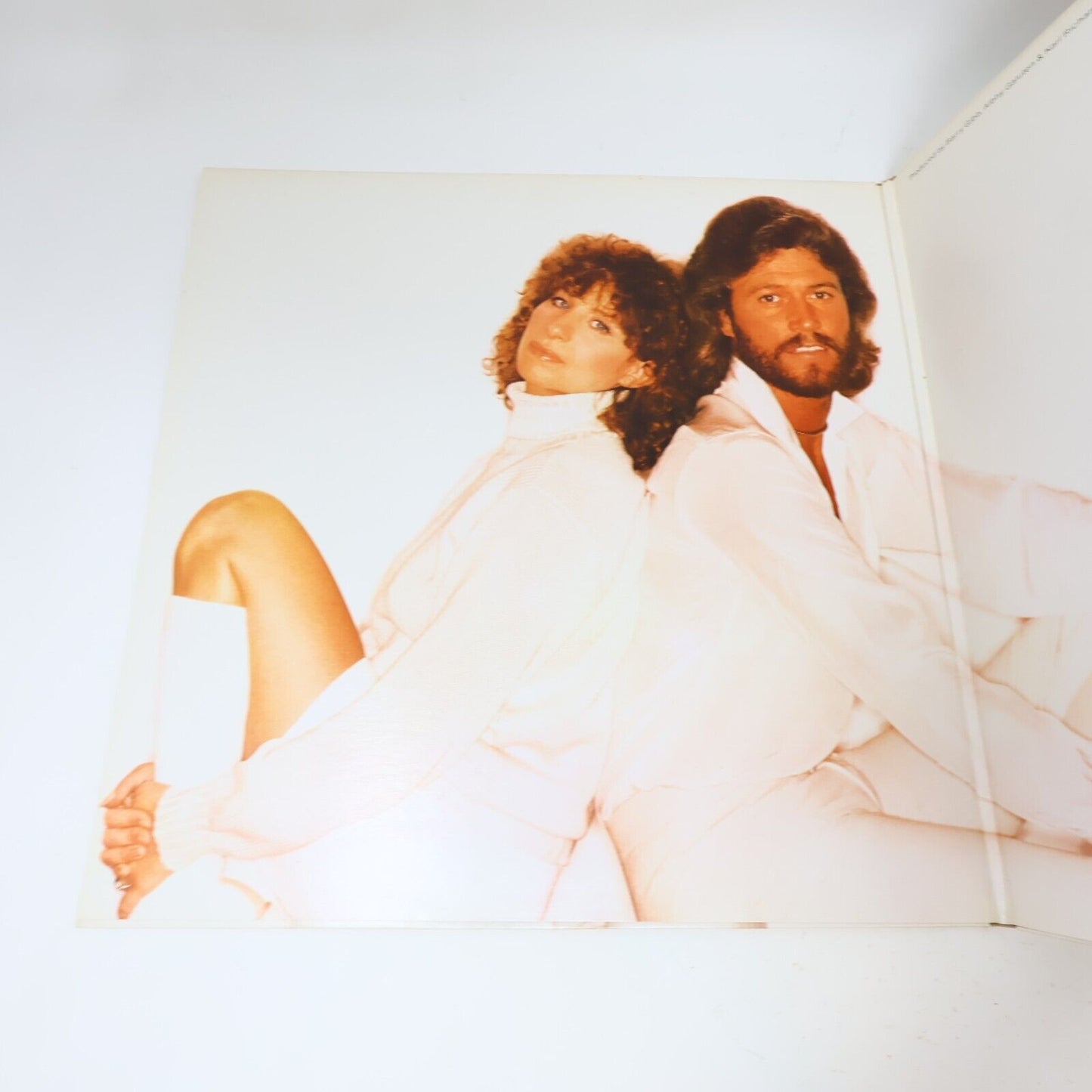 Barbra Streisand Guilty LP Record 1980 Canada XFC 36750 Gatefold Woman In Love