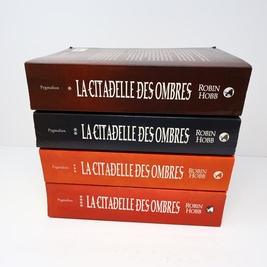 Lot 4 Livres La Citadelle des Ombres #1-4 Robin Hobb Omnibus Fantasy Français PB