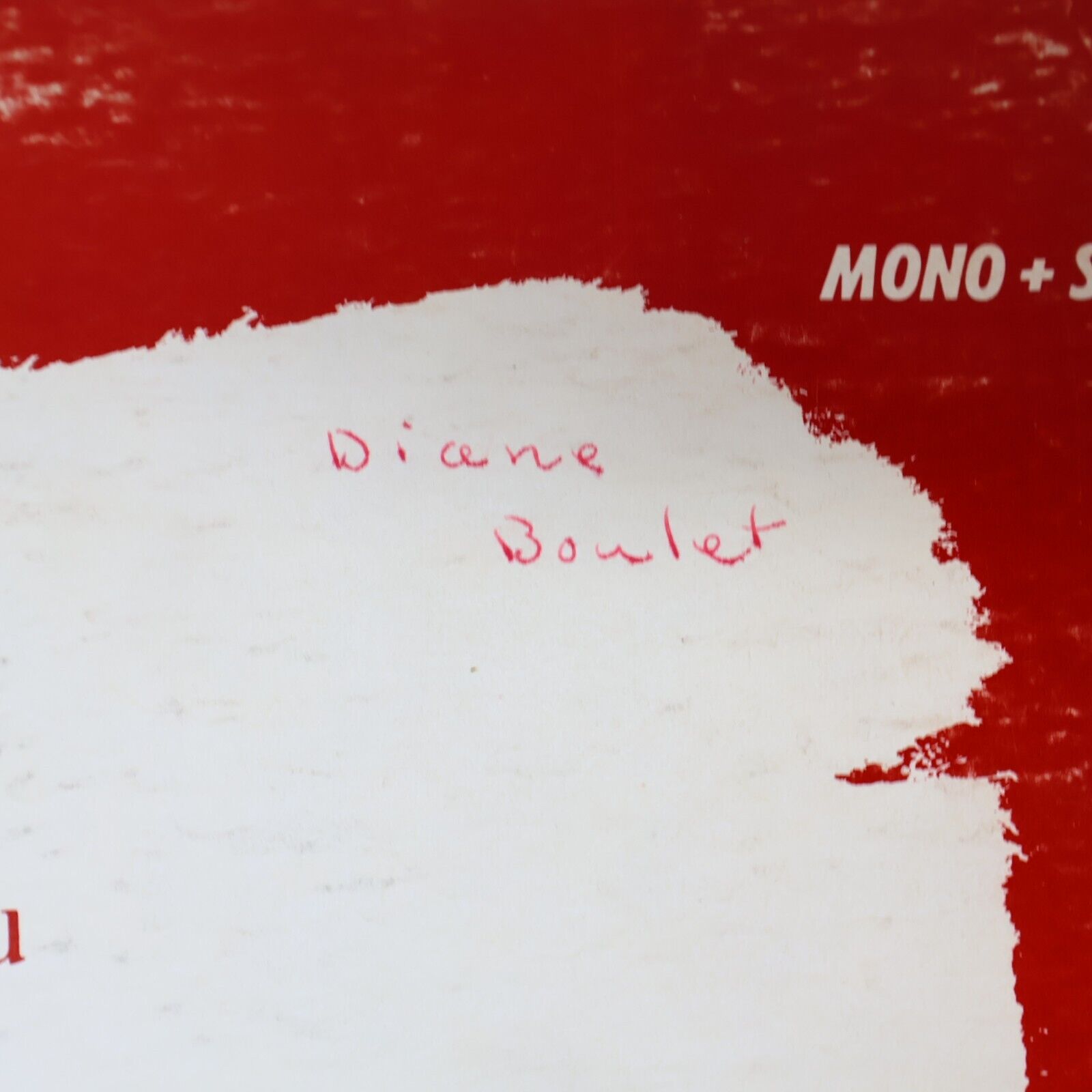 Fernand Gignac Chante Noël Disque LP Petit Papa Noël Blanc Ave Maria FS 16915