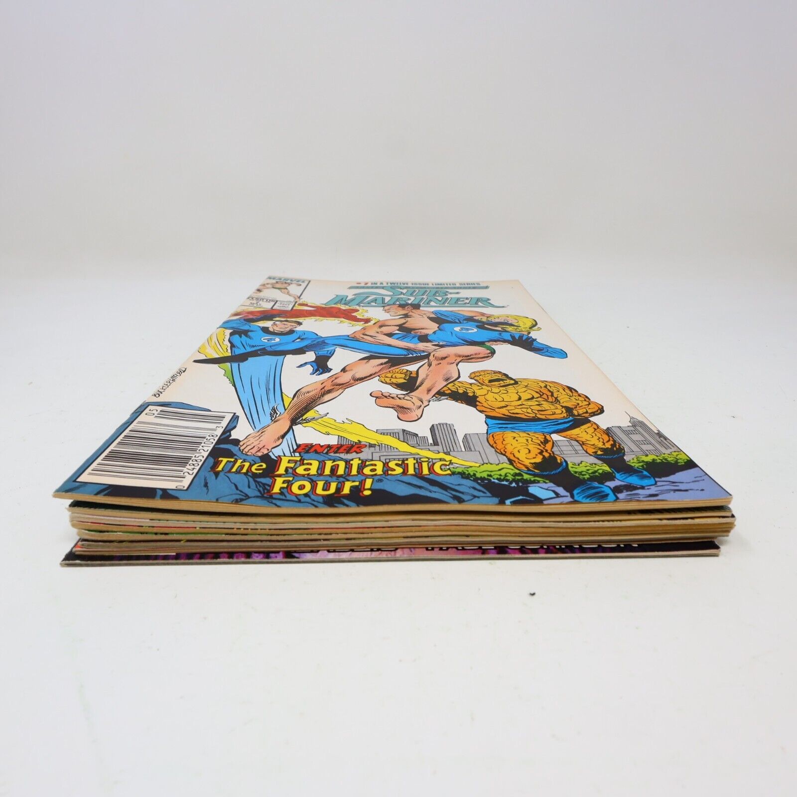 Lot of 9 Mixed Marvel Comics Psi Force Saint Sinner Sub-Mariner Deathlok 1989-93