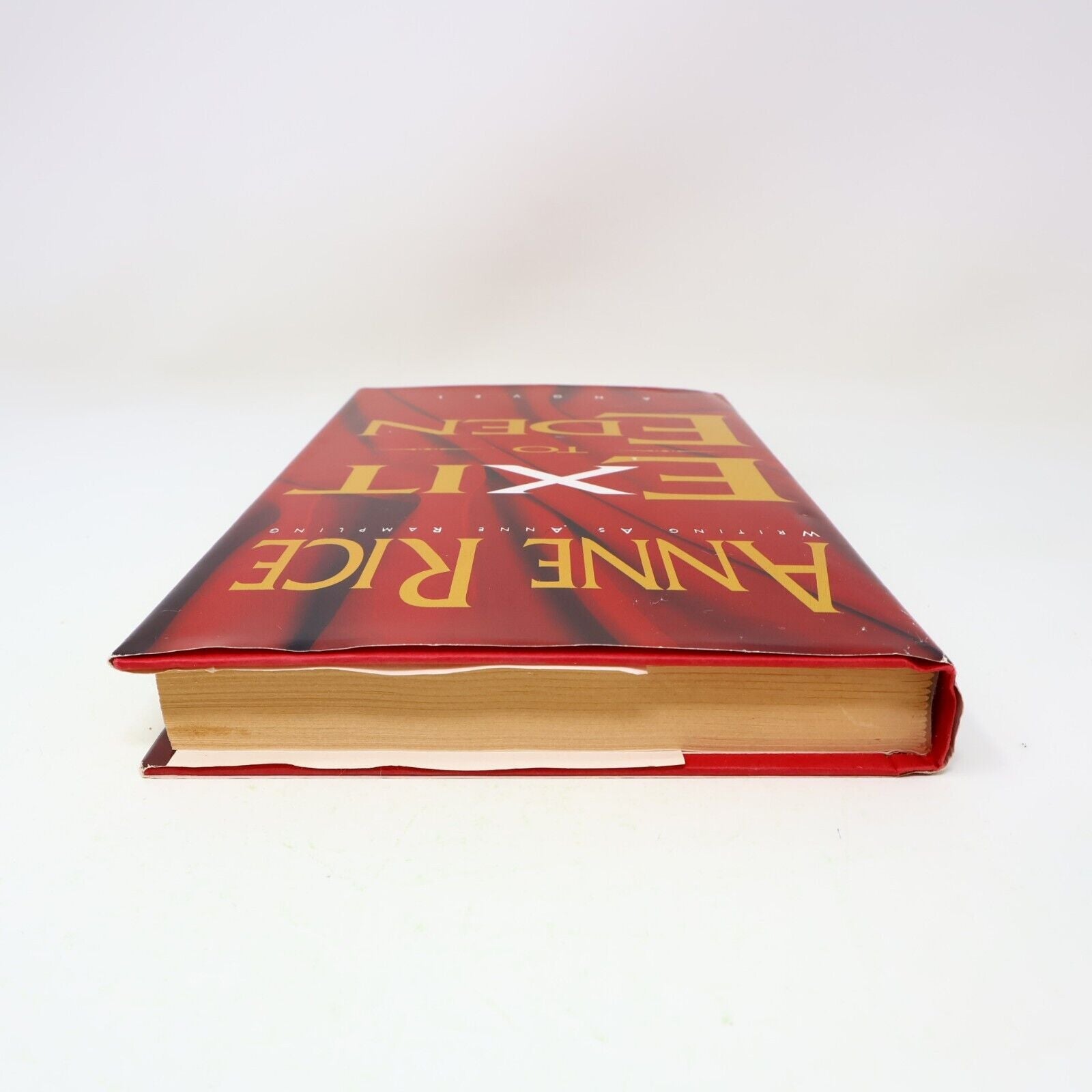 1985 Exit to Eden by Anne Rice as Anne Rampling Hardcover HC DJ Morrow 80s