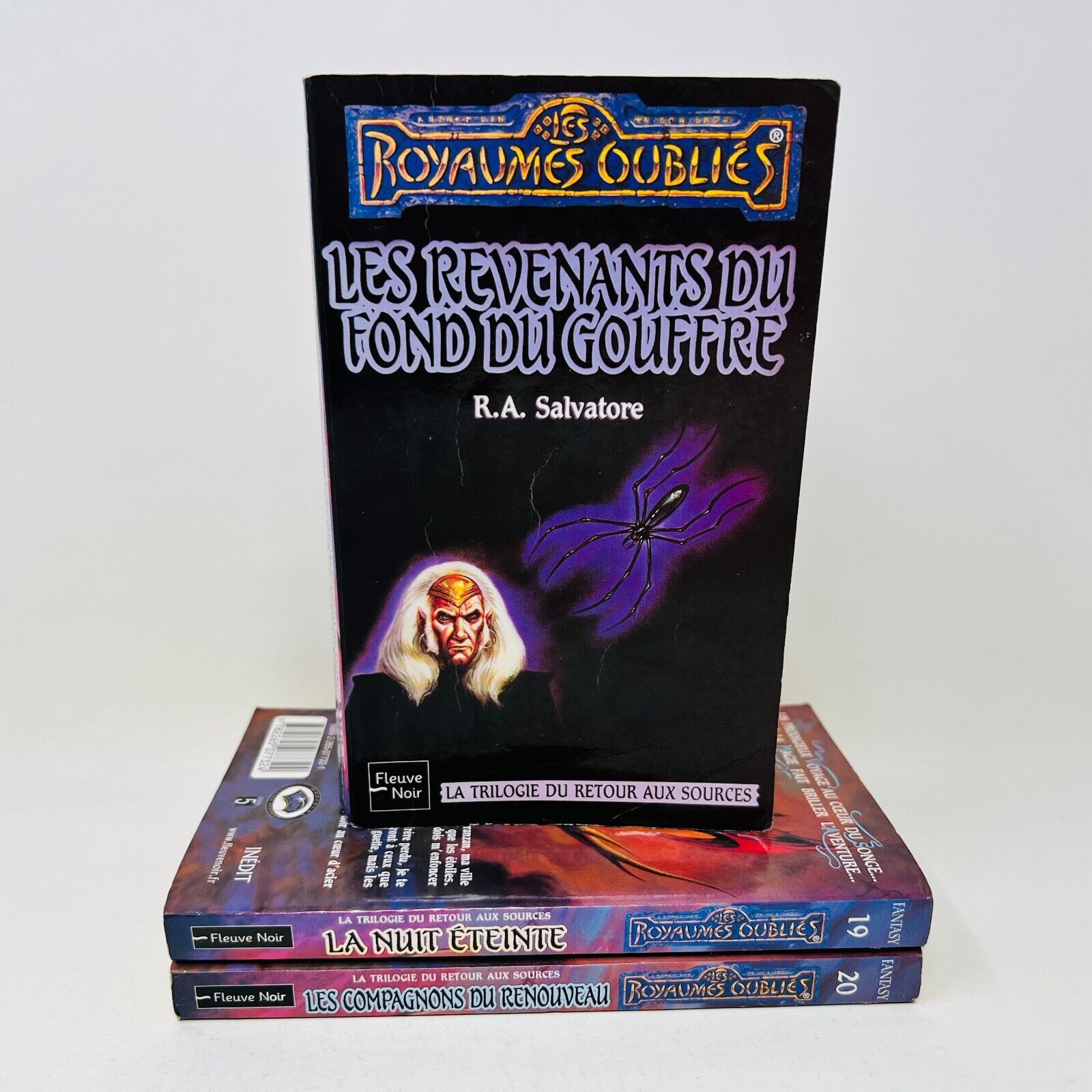 La Trilogie du Retour aux Sources Complète #18-20 Royaumes Oubliés Salvatore Lot