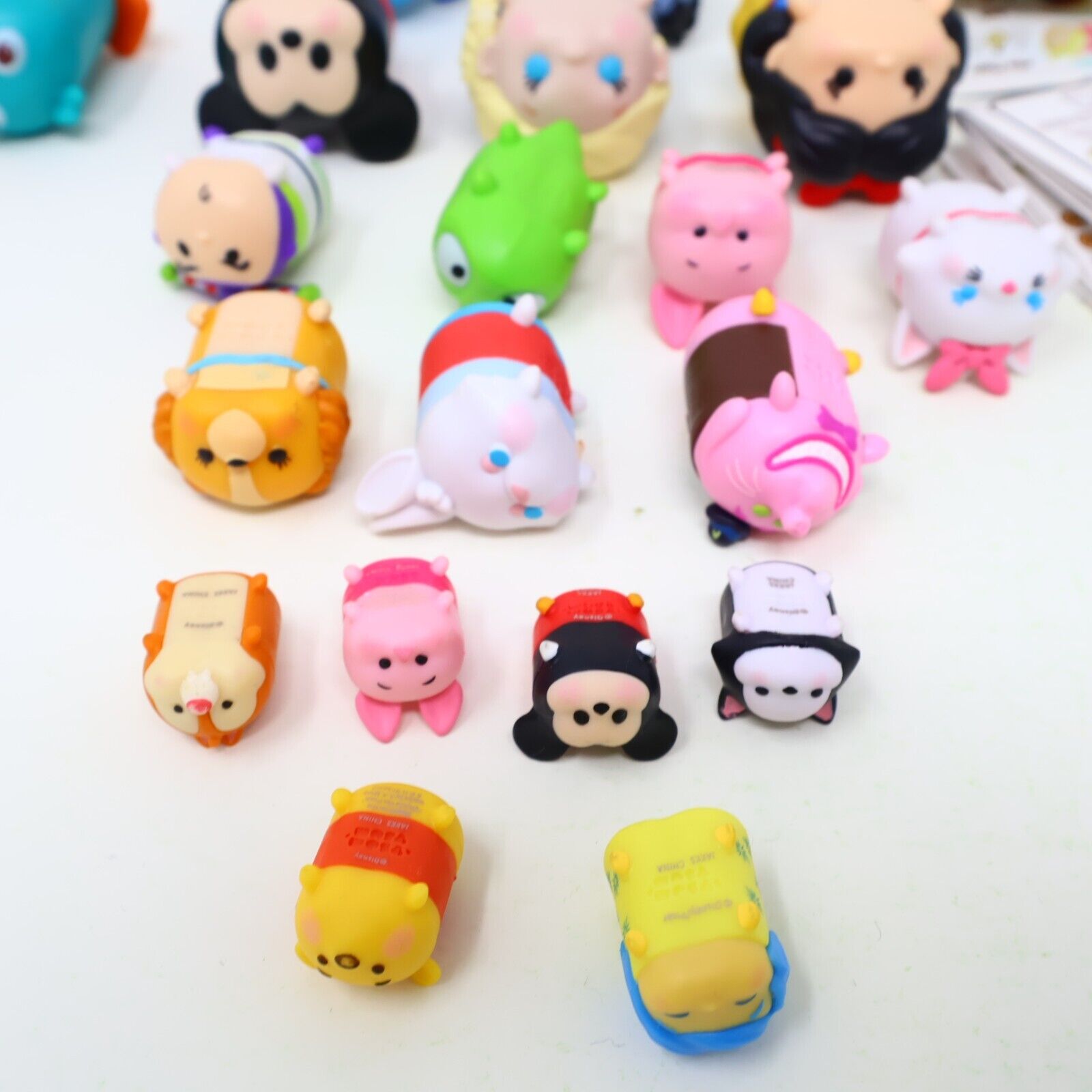 Lot of 19 Disney Tsum Tsum Figures Jakks Toys Eeyore Mickey Stitch Snow White
