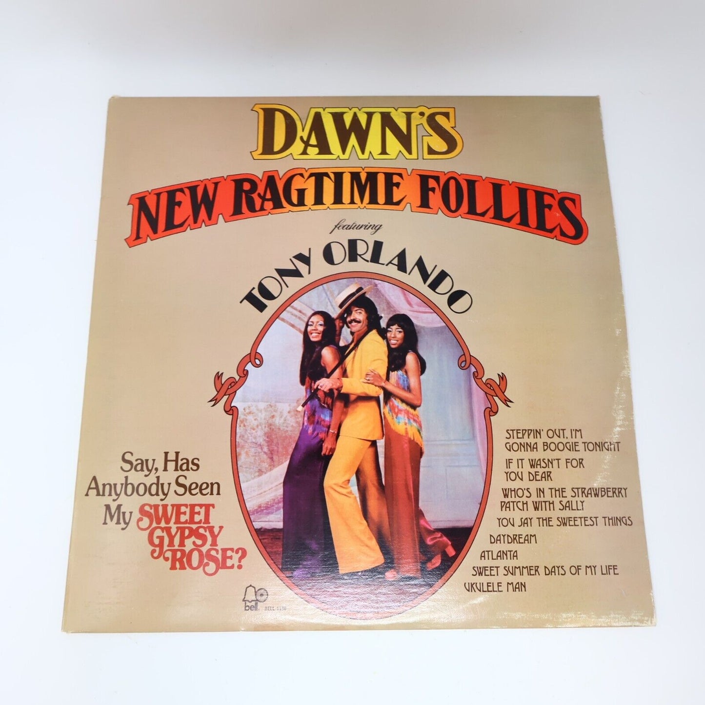 Dawn's New Ragtime Follies Featuring Tony Orlando LP Record Sweet Gypsy Rose?