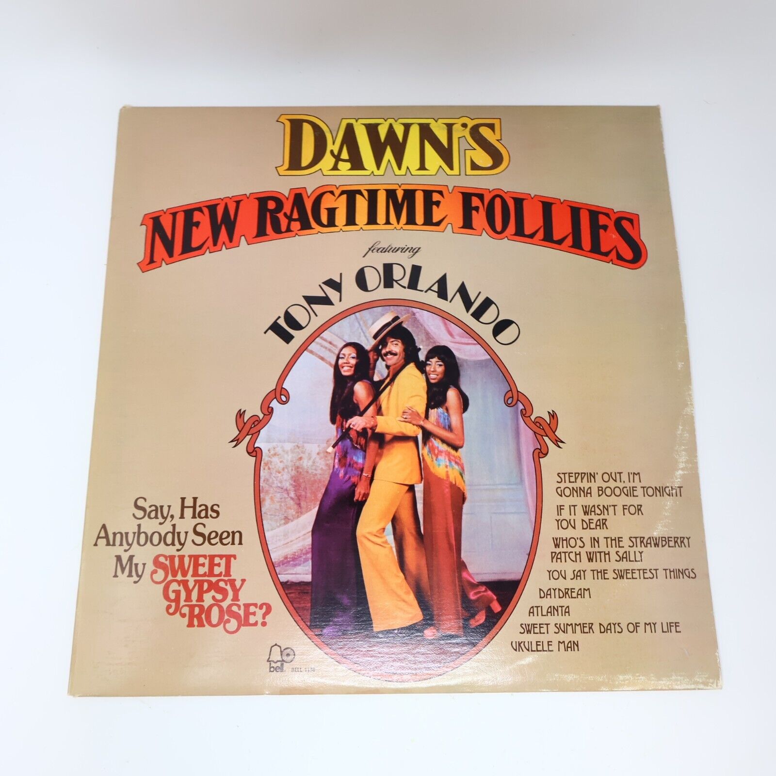 Dawn's New Ragtime Follies Featuring Tony Orlando LP Record Sweet Gypsy Rose?