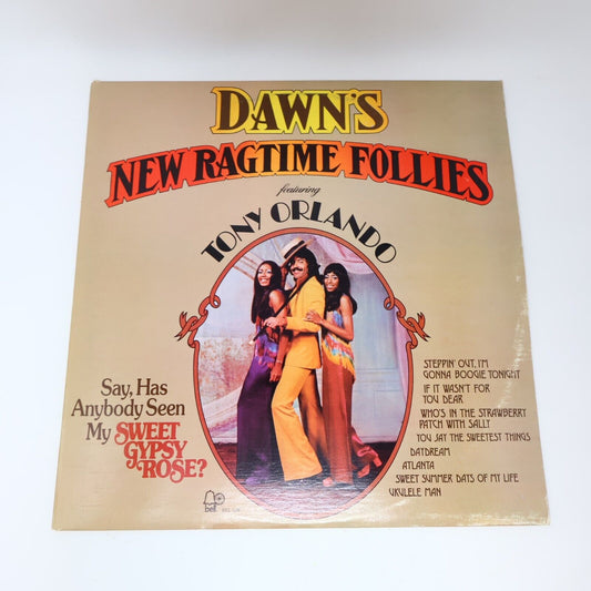 Dawn's New Ragtime Follies Featuring Tony Orlando LP Record Sweet Gypsy Rose?