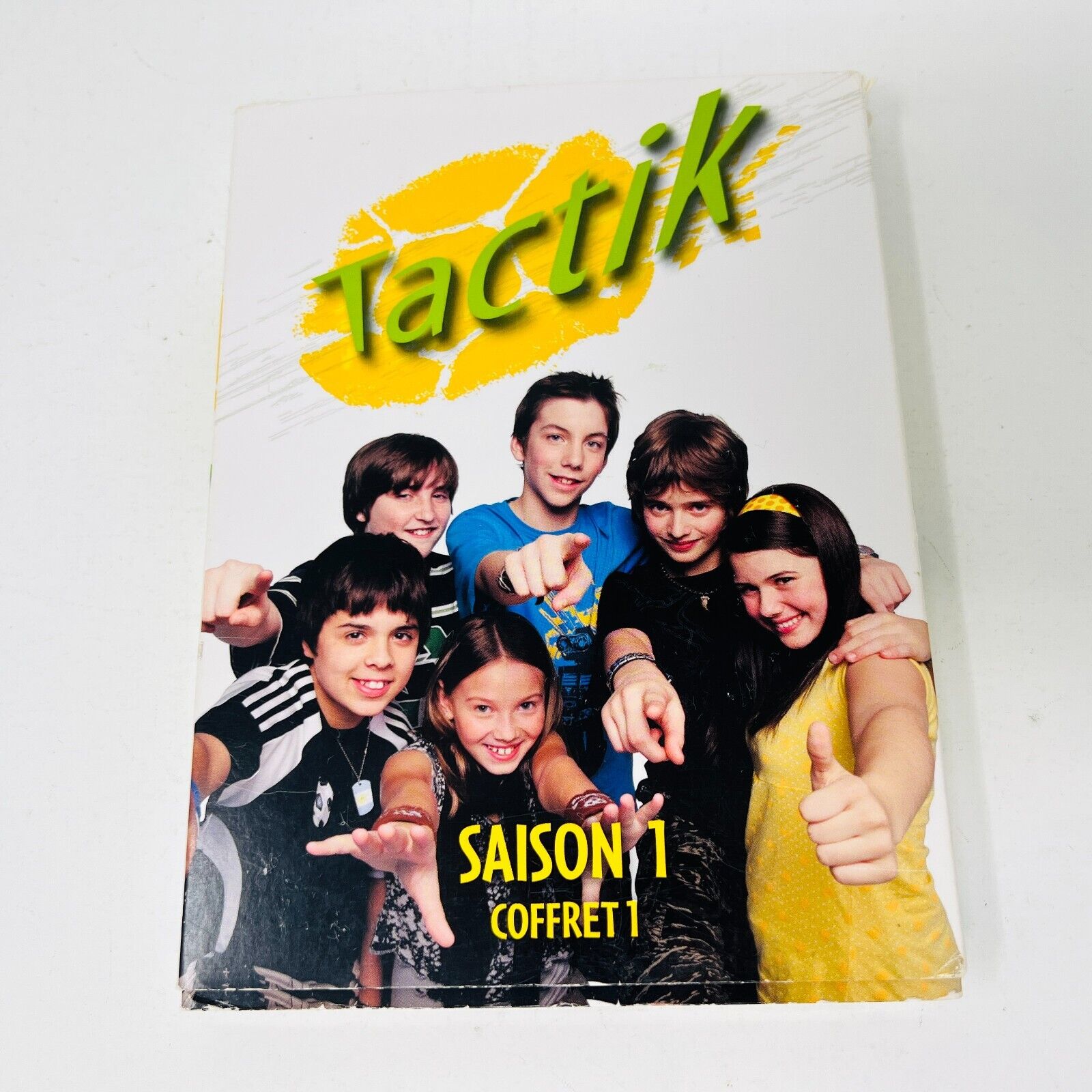 2008 Tactik Saison 1 Coffret 1 DVD Testé en Français Télé-Québec Pier-Luc Funk