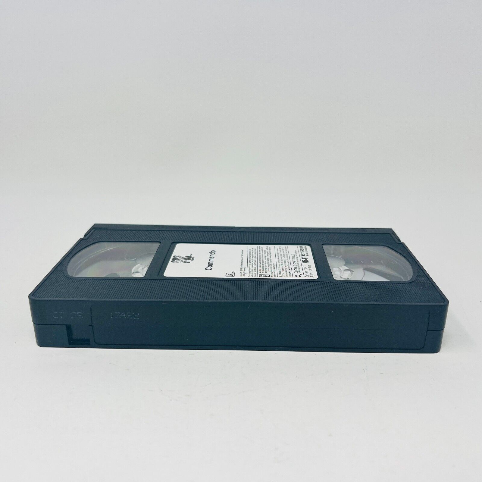1990 Commando VHS NTSC Testé en Français/French Arnold Schwarzenegger Action