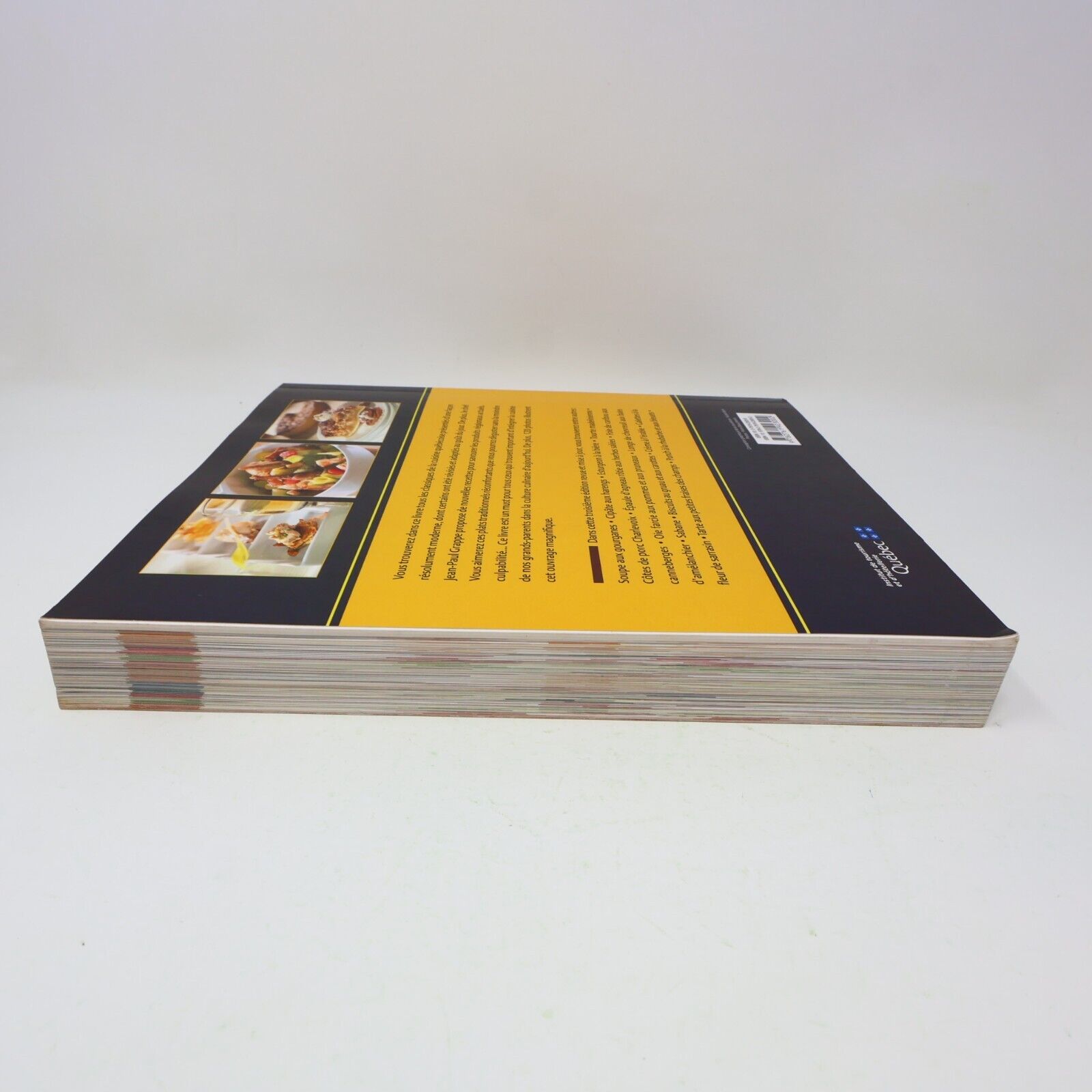 2006 La Cuisine Traditionnelle du Québec Jean-Paul Grappe Régions Recettes Livre