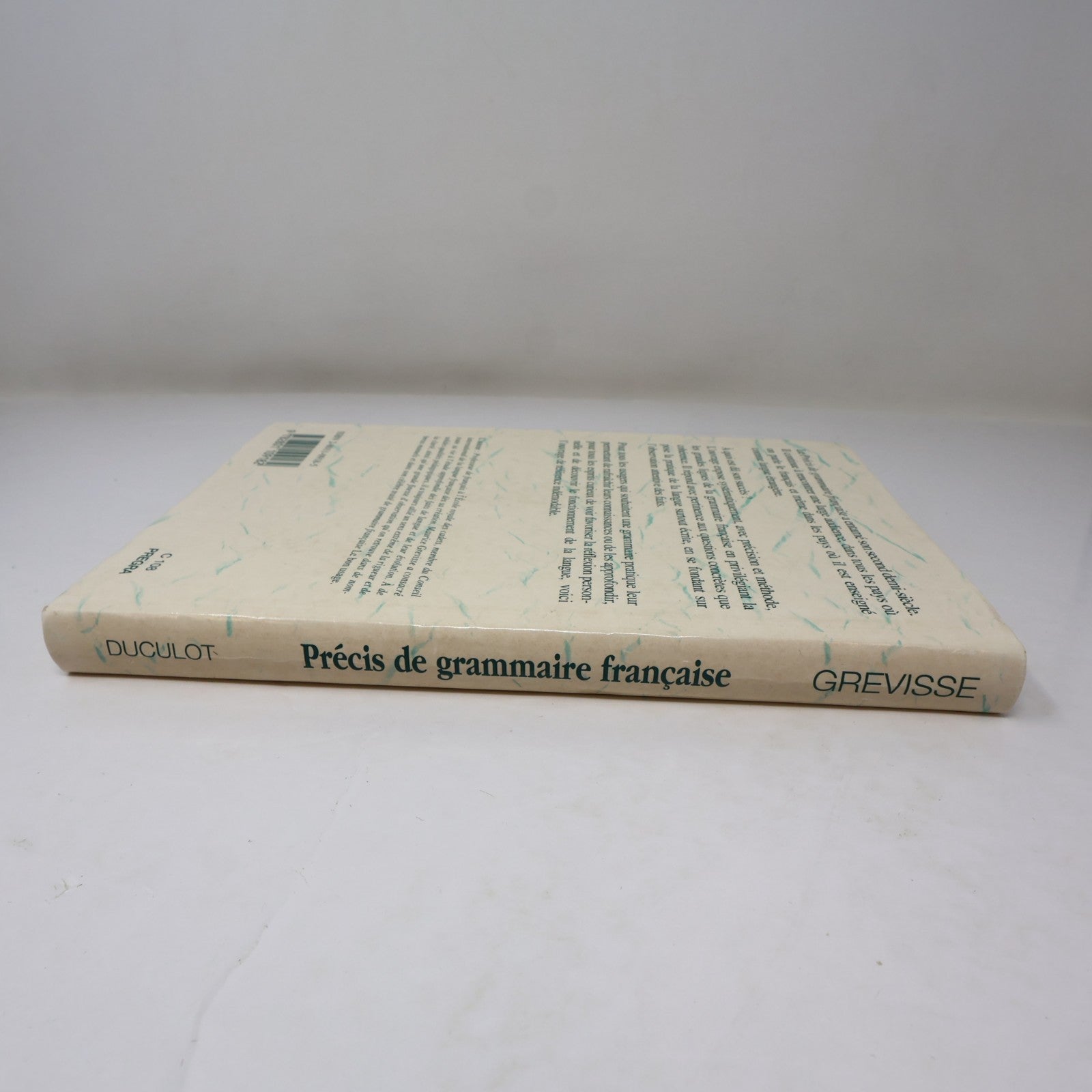 Précis de Grammaire Française Maurice-Grevisse Duculot 1995 PB French Éducation