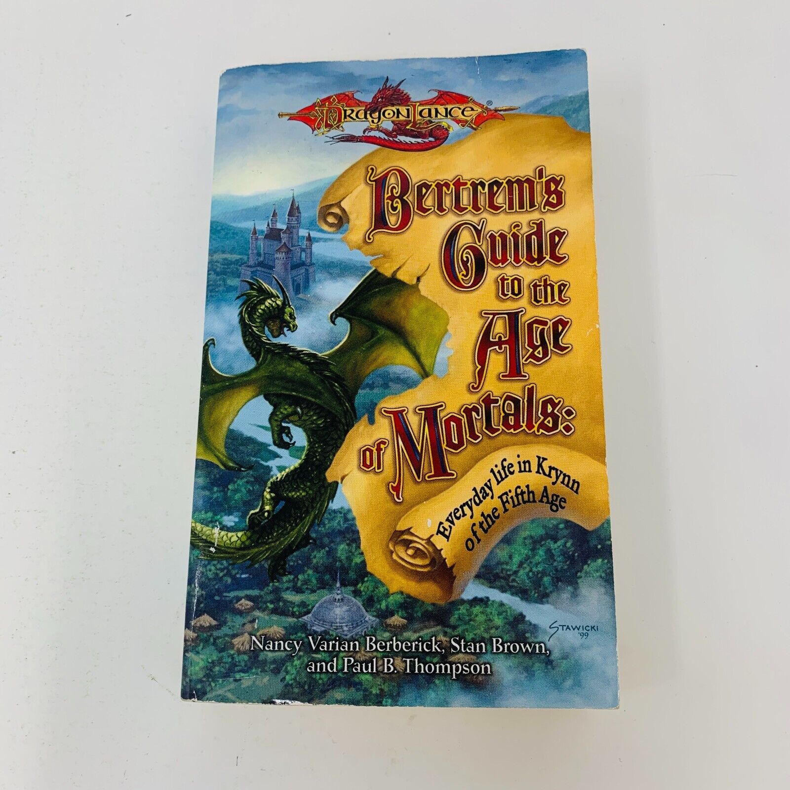 DragonLance Bertrem's Guide to the Age of Mortals/War of Souls Lot 1-2 WOC Krynn