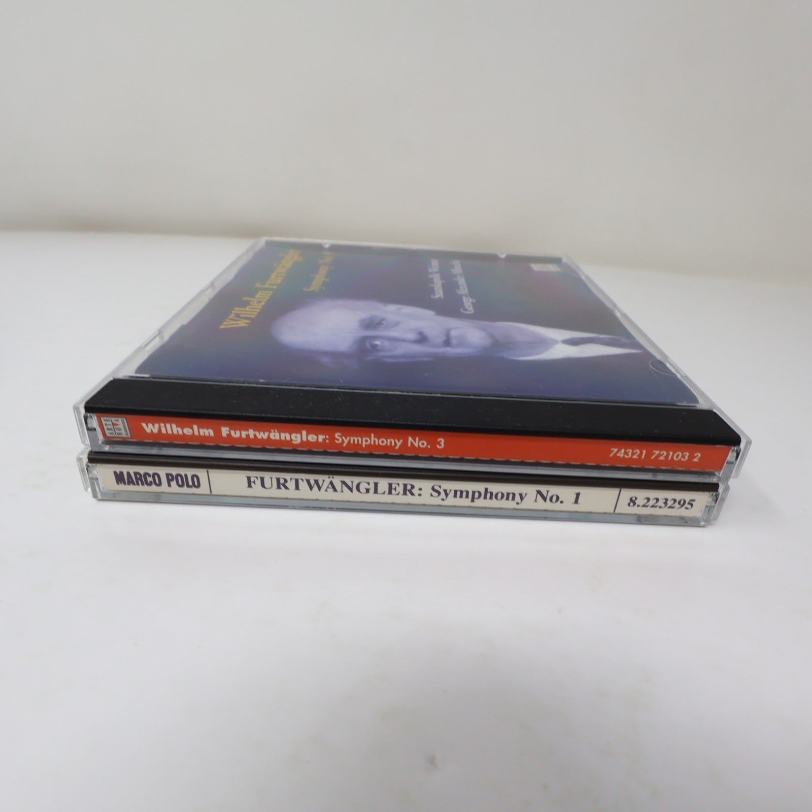 Wilhelm Furtwängler 2 CD Lot Classical Symphony No. 1 In B Minor/Symphony No. 3