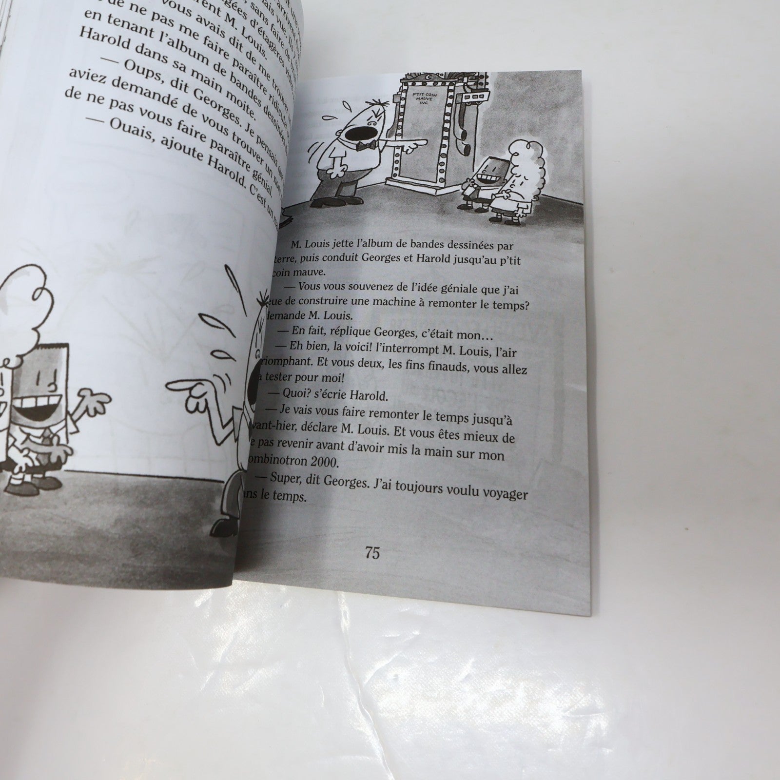Capitaine Bobette et la Bagarre Brutale de Biocrotte Dené 2E Partie Dav Pilkey