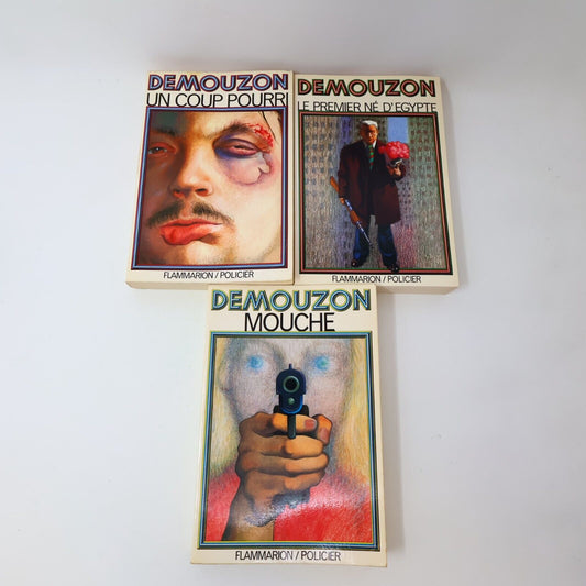 Demouzon Un Coup Pourri Mouche Premier Né d'Égypte Lot 3 Livres Espionnage 70s