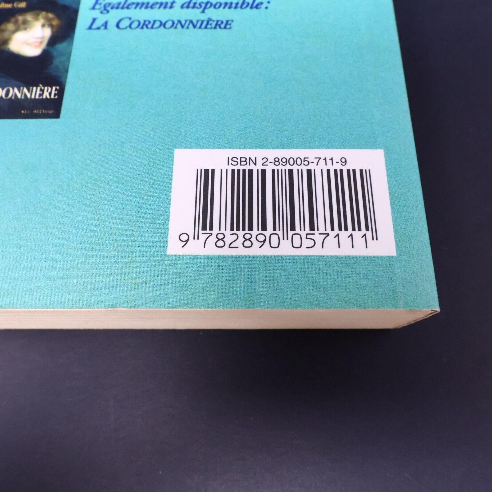 1999 La Jeunesse de la Cordonnière de Pauline Gill Paperback PB Vlb Roman Livre