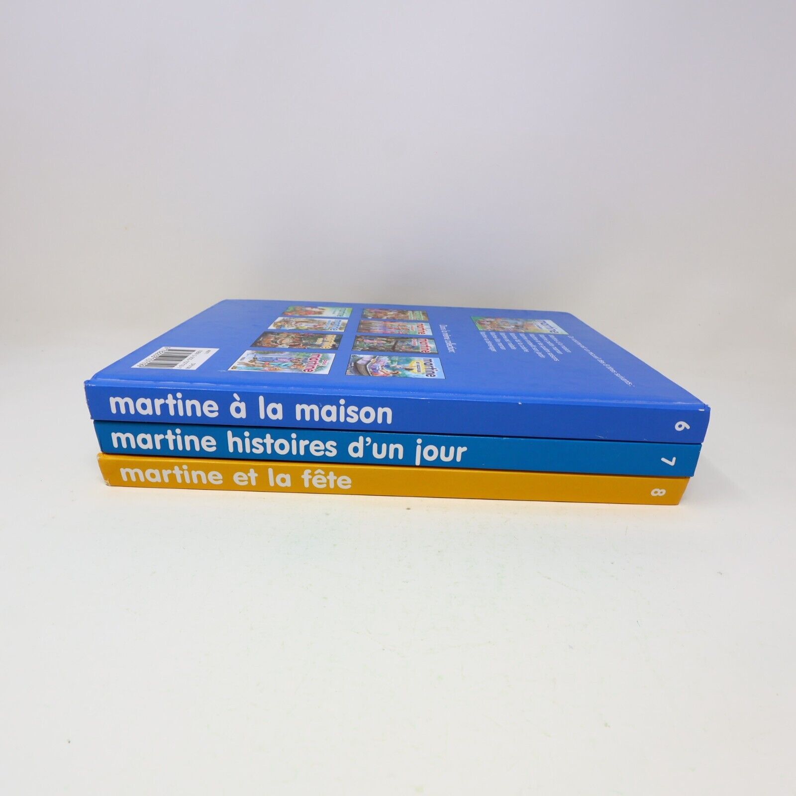 3x Martine #6-8 Omnibus Enfants Delahaye/Marlier Casterman Lot Livres Français
