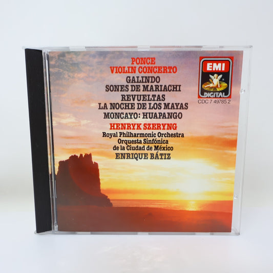 Ponce Violin Concerto/Sones de Mariachi CD Enrique Batiz/Henryk Szeryng EMI 1989