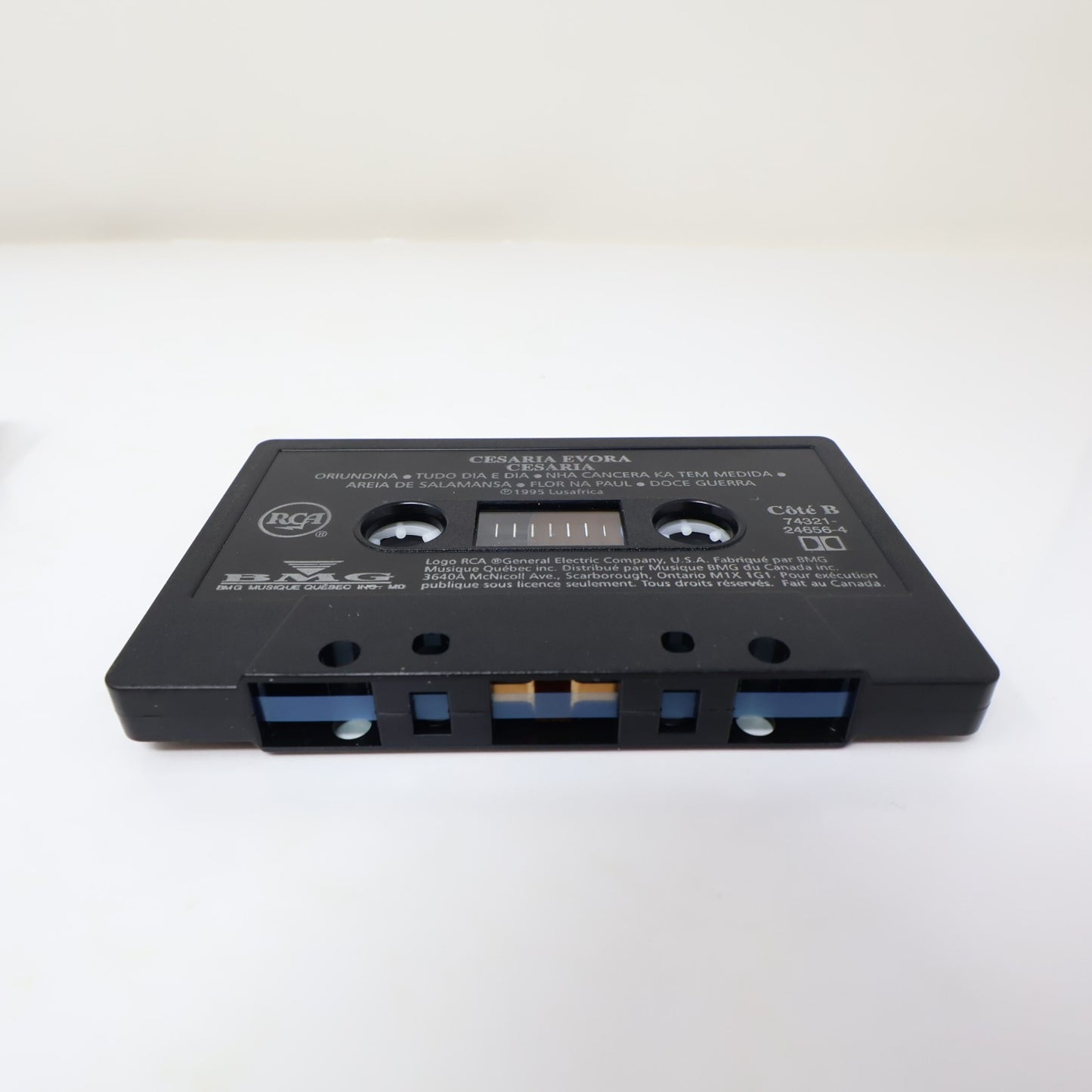 Cesaria Evora 2 Cassette Lot Cesaria/Cabo Verde Tchintchirote/Sabine Larga'm 90s