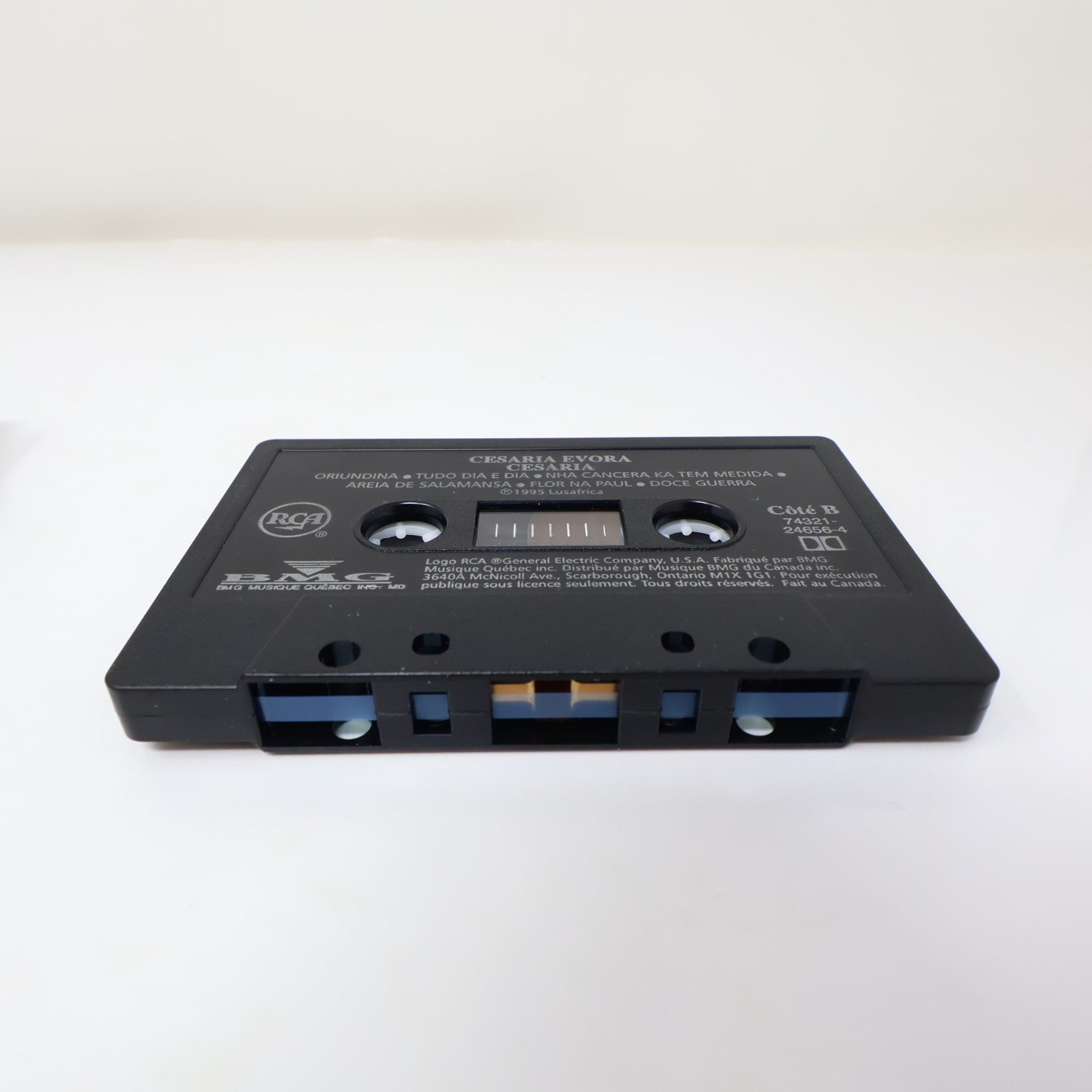 Cesaria Evora 2 Cassette Lot Cesaria/Cabo Verde Tchintchirote/Sabine Larga'm 90s