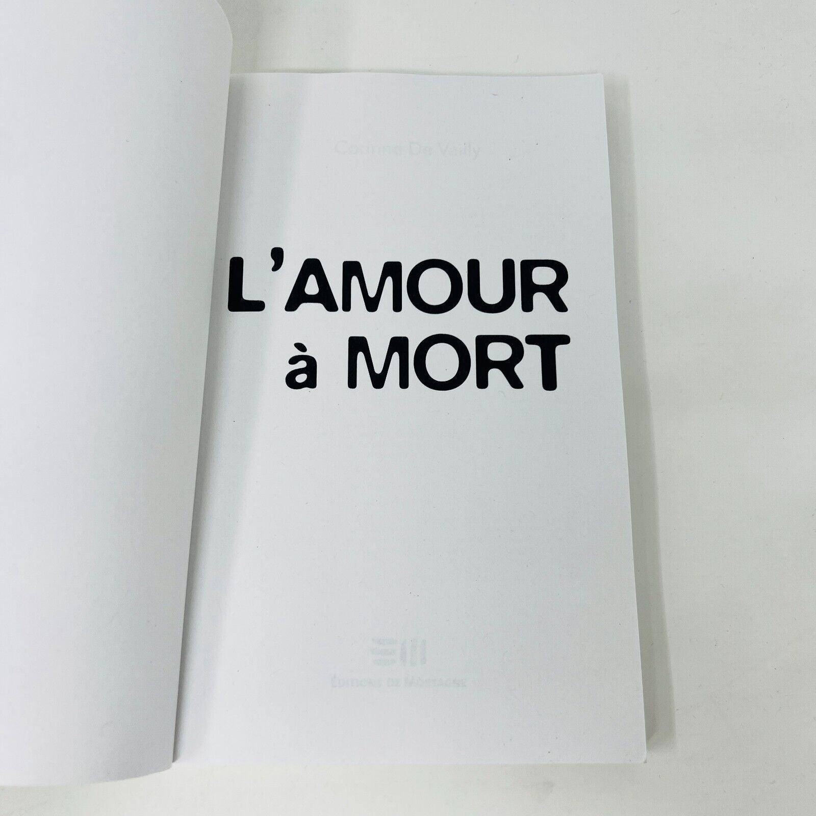2010 Ailleurs/L'Amour à Mort/Non c'est Non Tabou Lot 3 Livres Romance Français