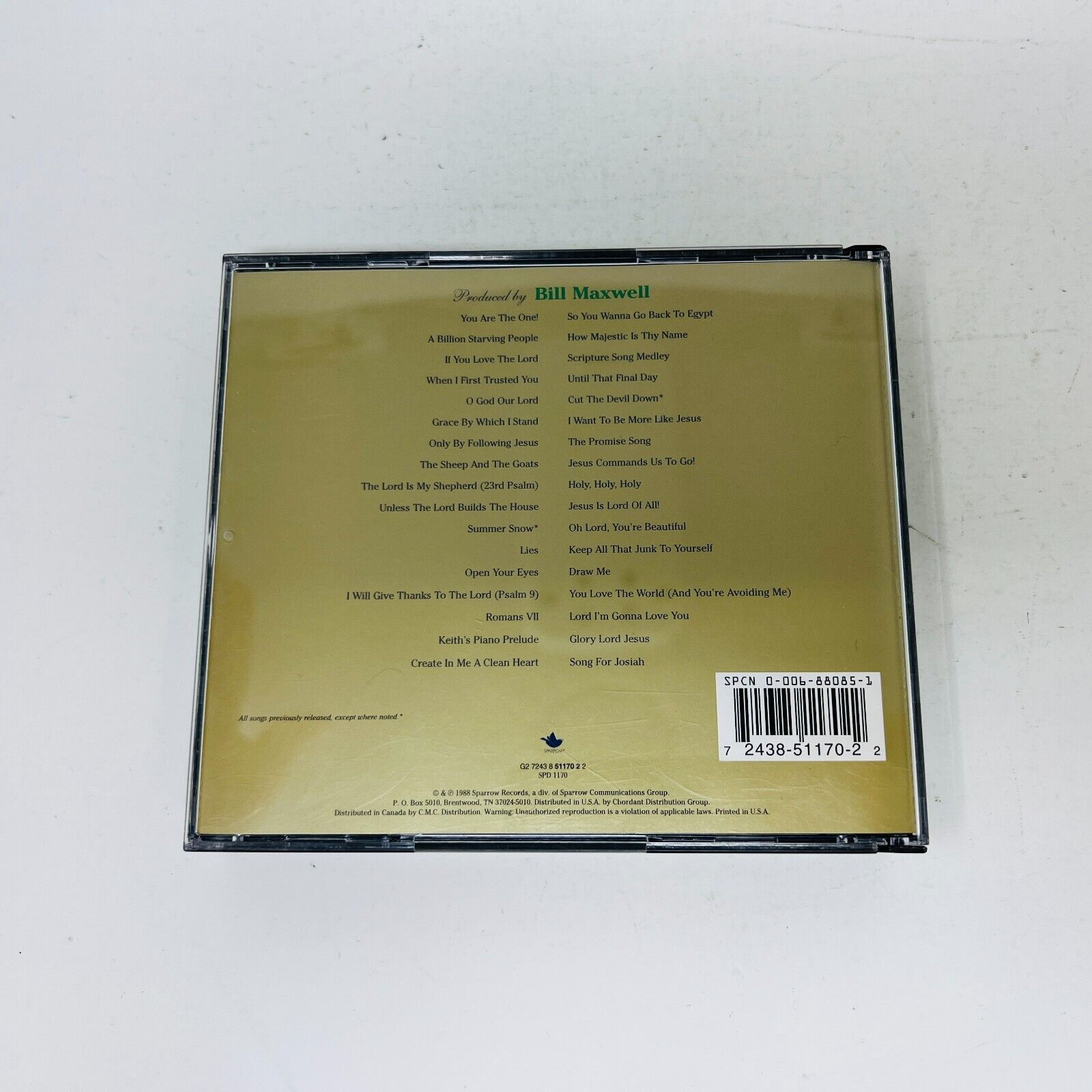 1988 Keith Green The Ministry Years Volume 2 1980-1982 Music 2 CD Tested Sparrow