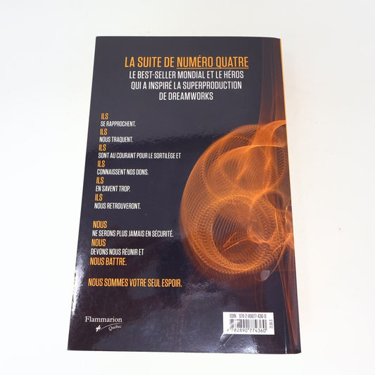 2012 Le Pouvoir des Six Les Héritiers de Lorien de Pittacus Lore Flammarion PB