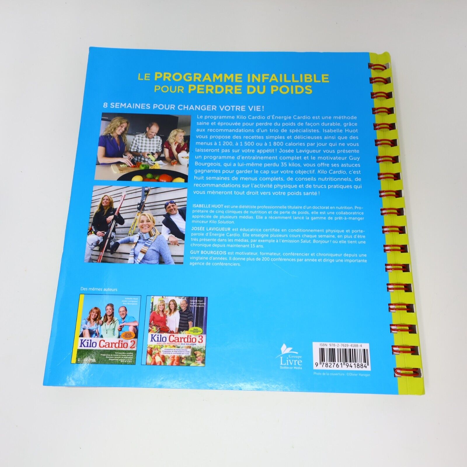Kilo Cardio #1 Isabelle Huot Guy Bourgeois Josée Lavigueur 2014 De L'homme Santé