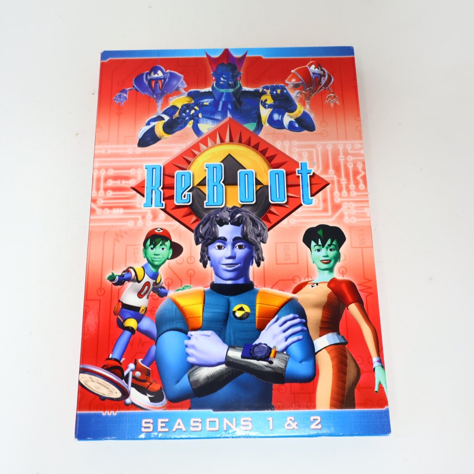 Reboot Seasons 1-2-3-4 On 2 DVD Sets Region 1 NTSC 2011 Guardian Bobs Dot Enzo