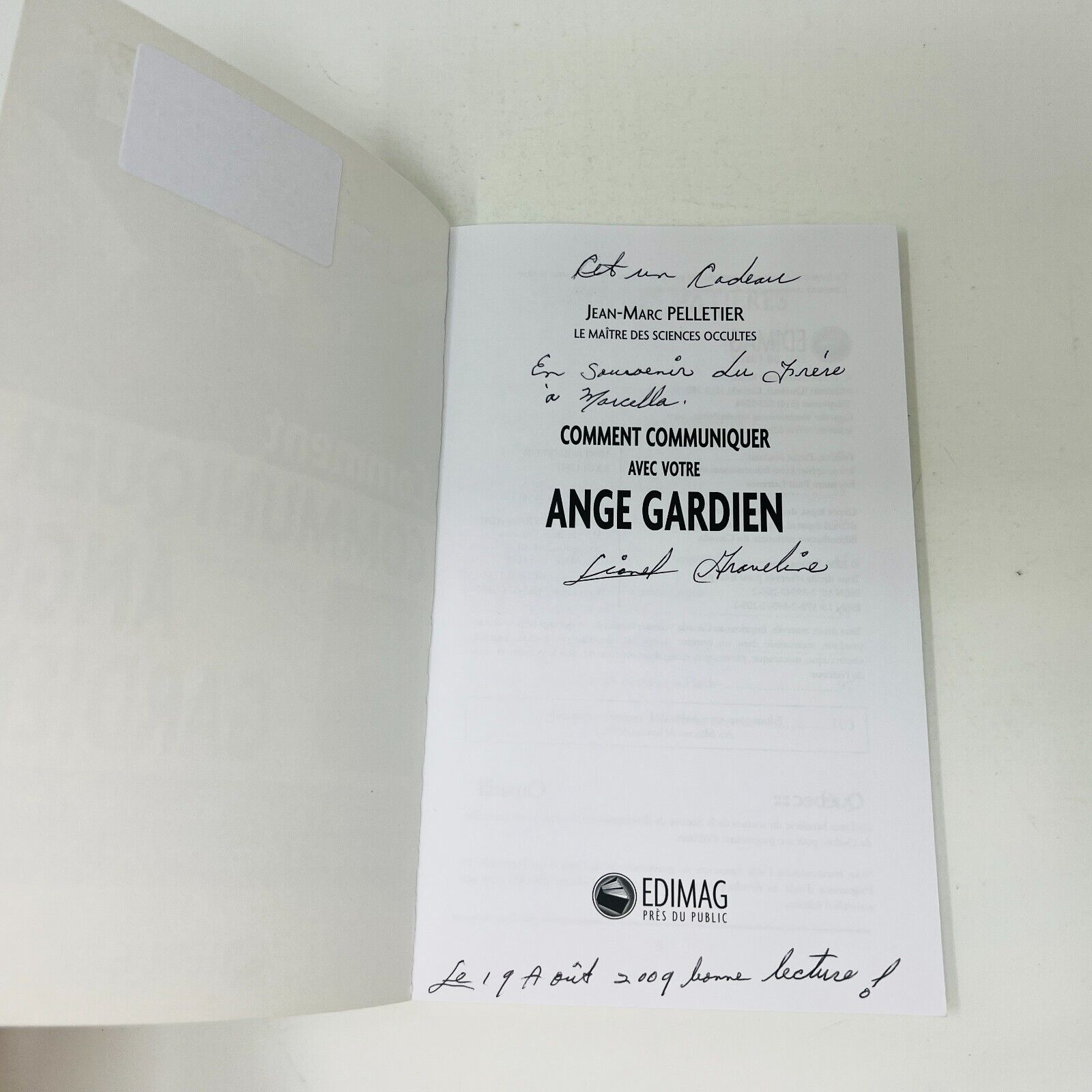 2006 Comment Communiquer avec votre Ange Gardien de Jean-Marc Pelletier Édimag
