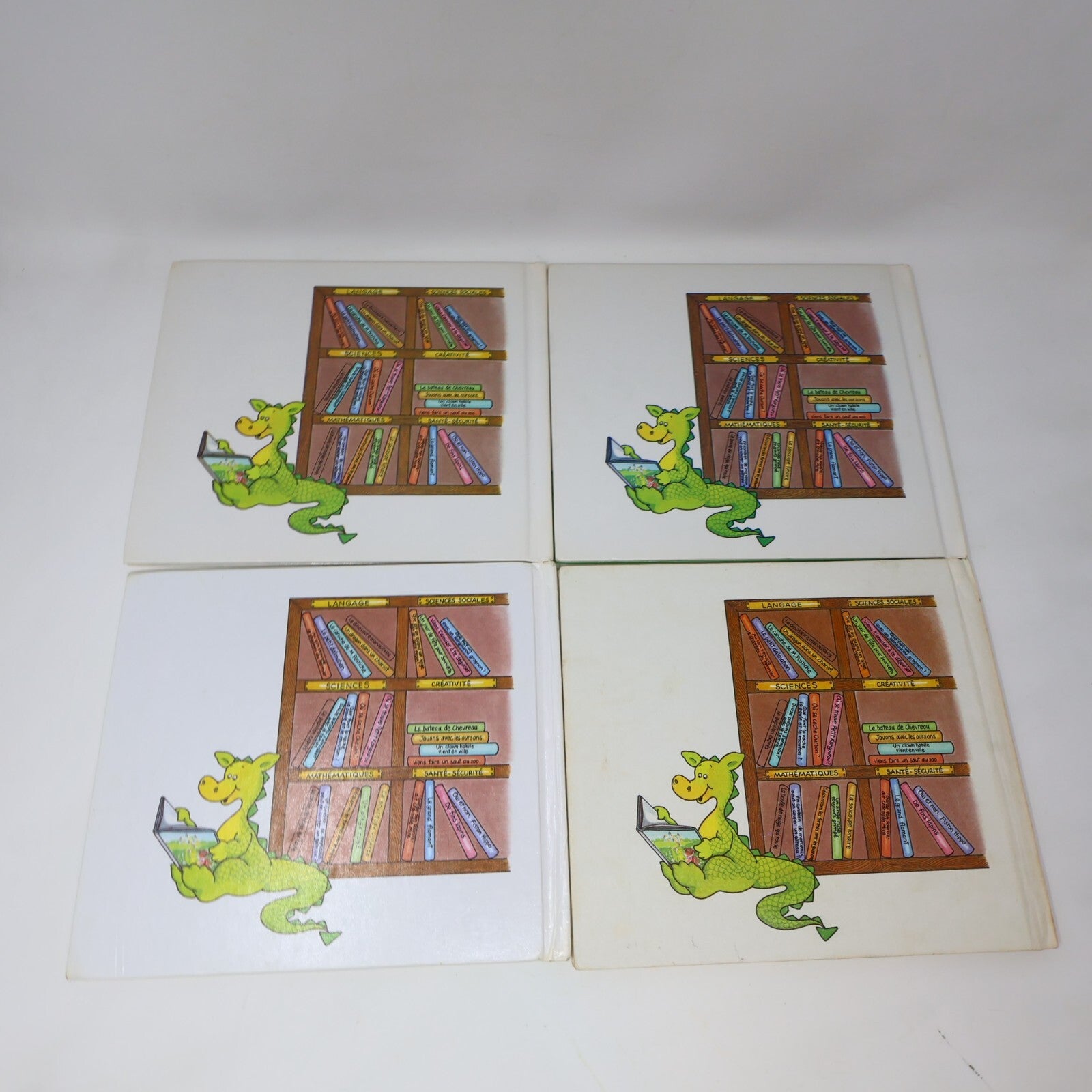 Lot 14 Le Château Magique du Livre Jane Belk Moncure Livres Enfants Français 80s