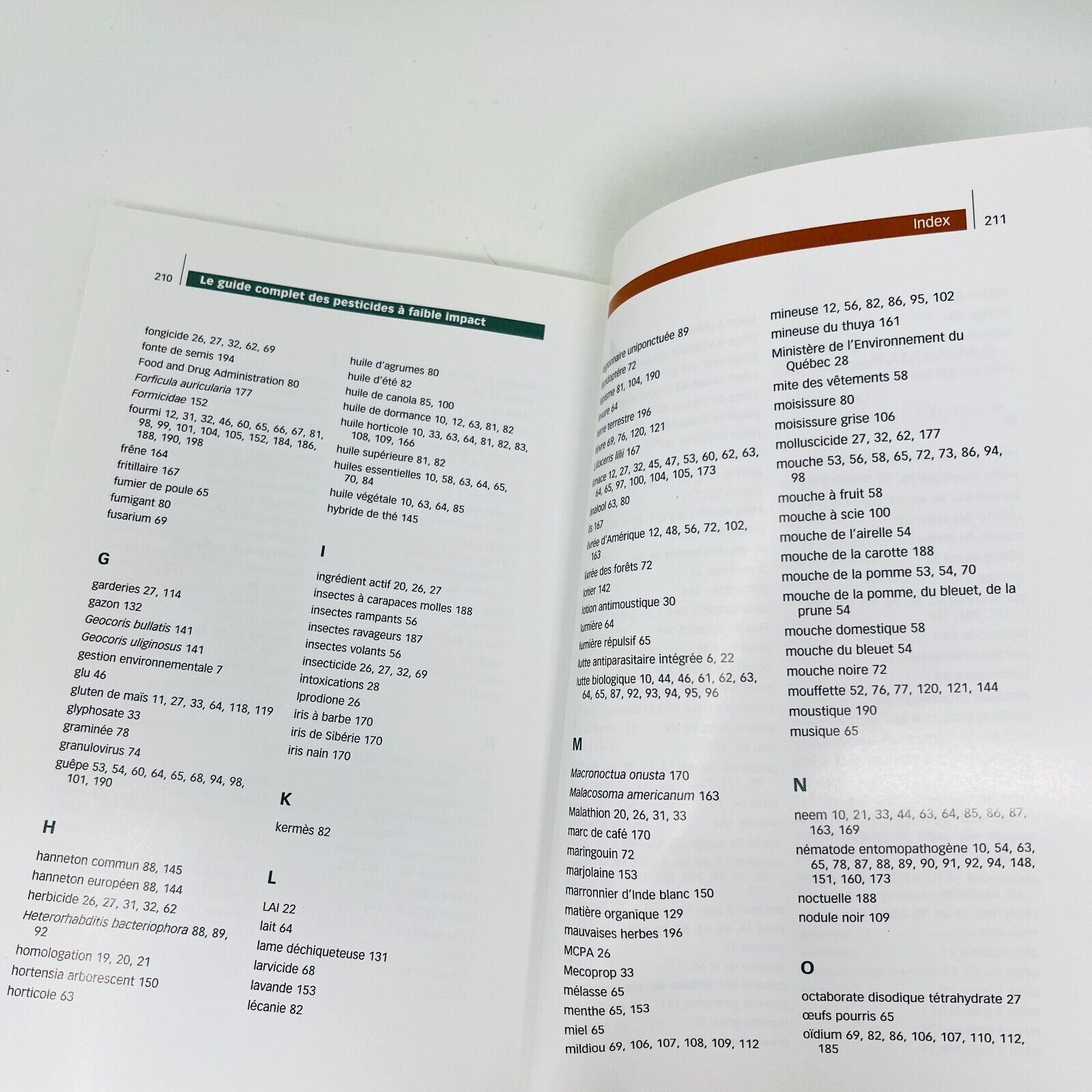 Guide Complet des Pesticides à Faible Impact et Solutions Naturelles M. Lévesque
